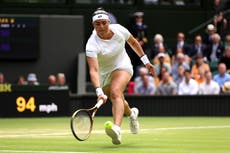 Wimbledon 2023 LIVE: Elena Rybakina battles Ons Jabeur before Carlos Alcaraz returns