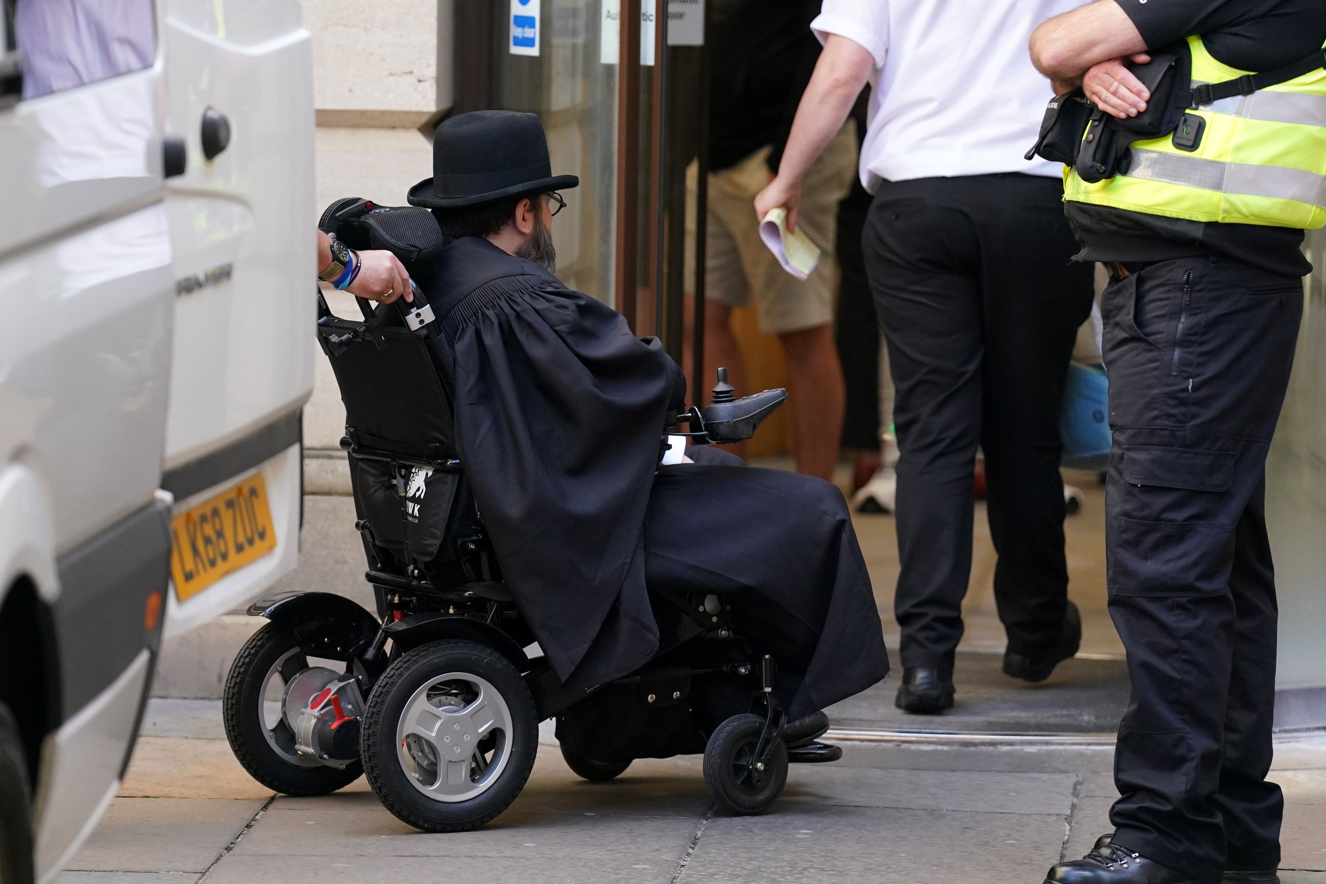 Nicholas Rossi appeared at Edinburgh Sheriff Court on Wednesday (Andrew Milligan/PA)