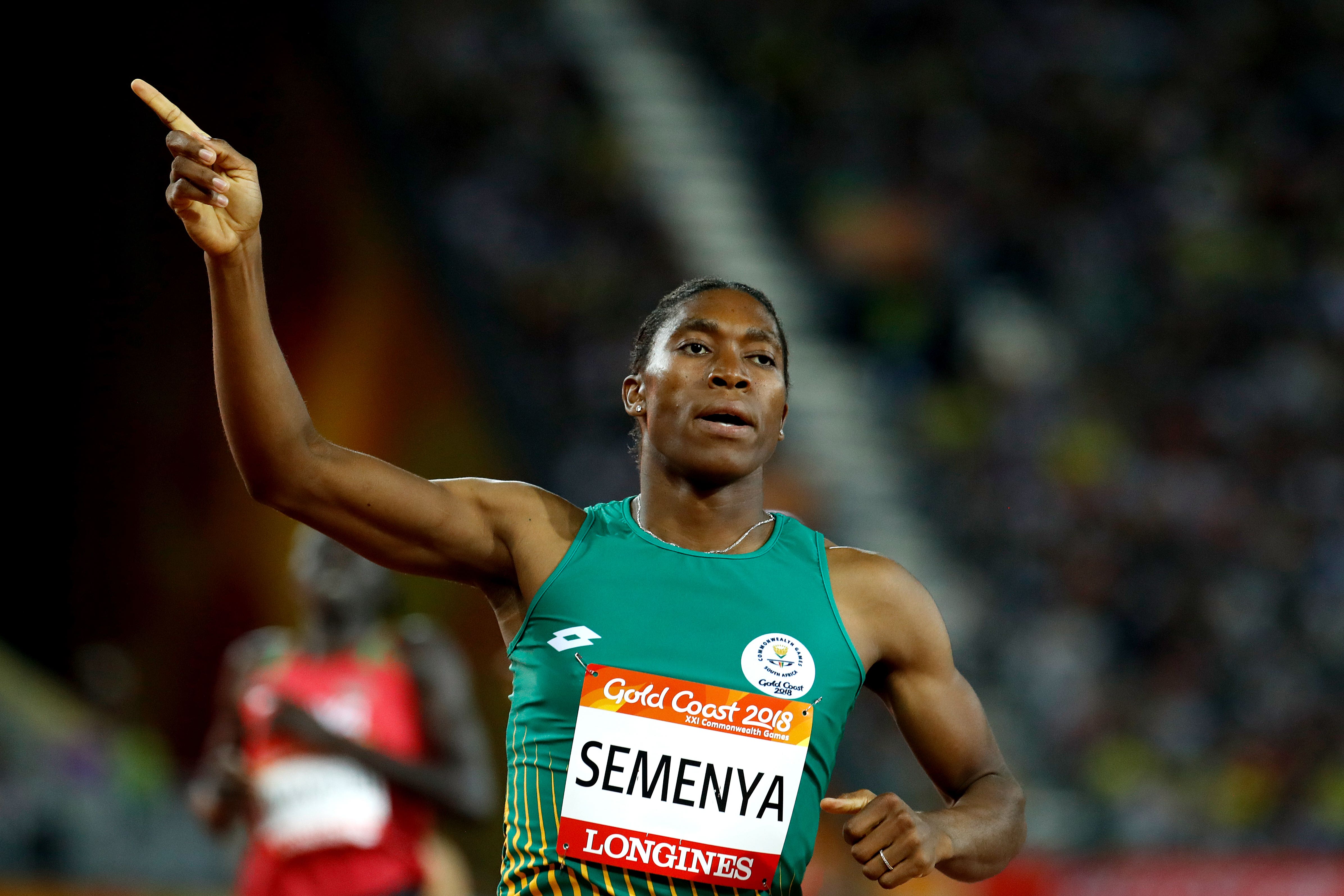 Caster Semenya has twice won 800m Olympic gold (Martin Rickett/PA)