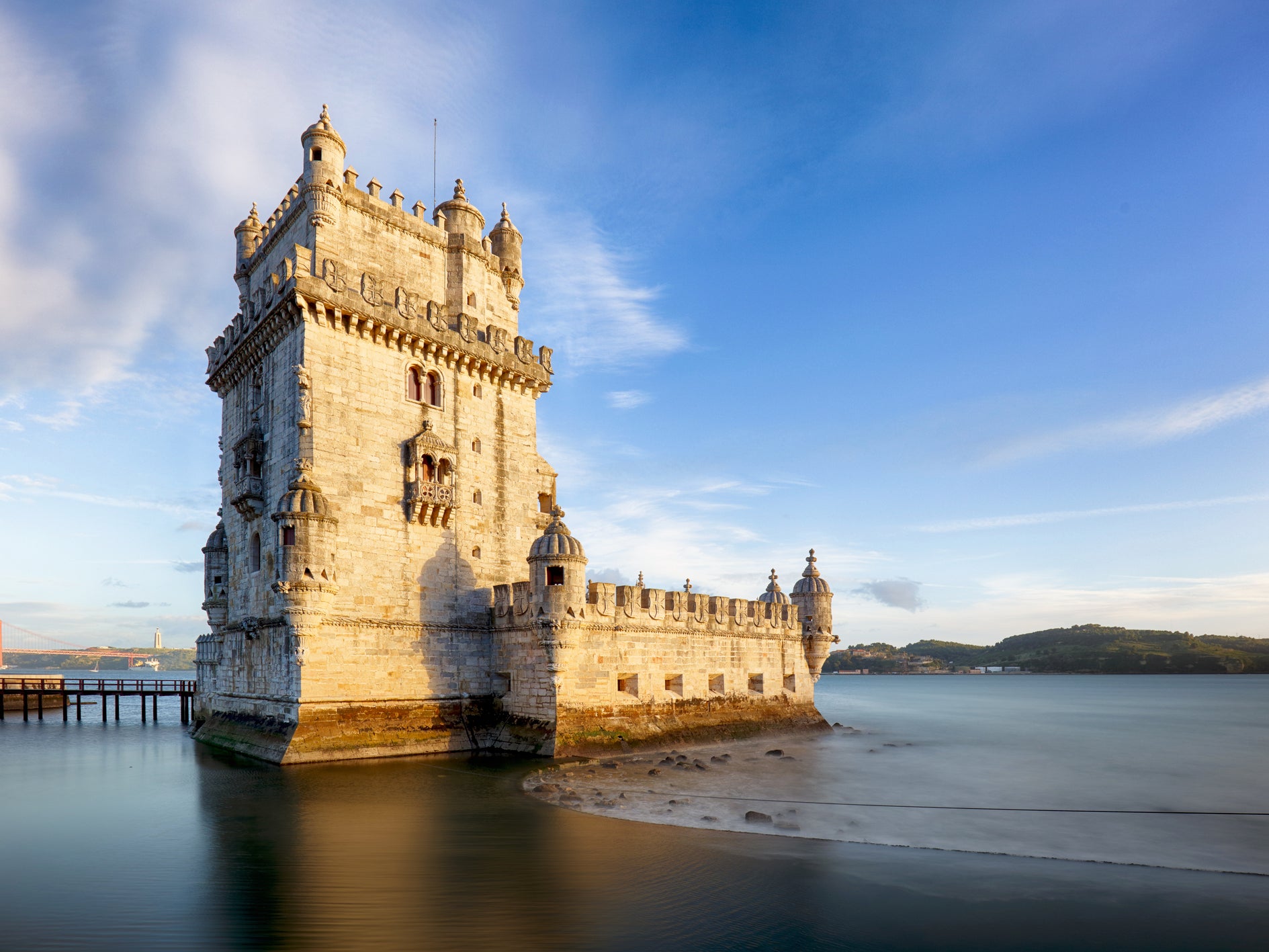 Belém Tower was built at the height of the Portuguese Renaissance