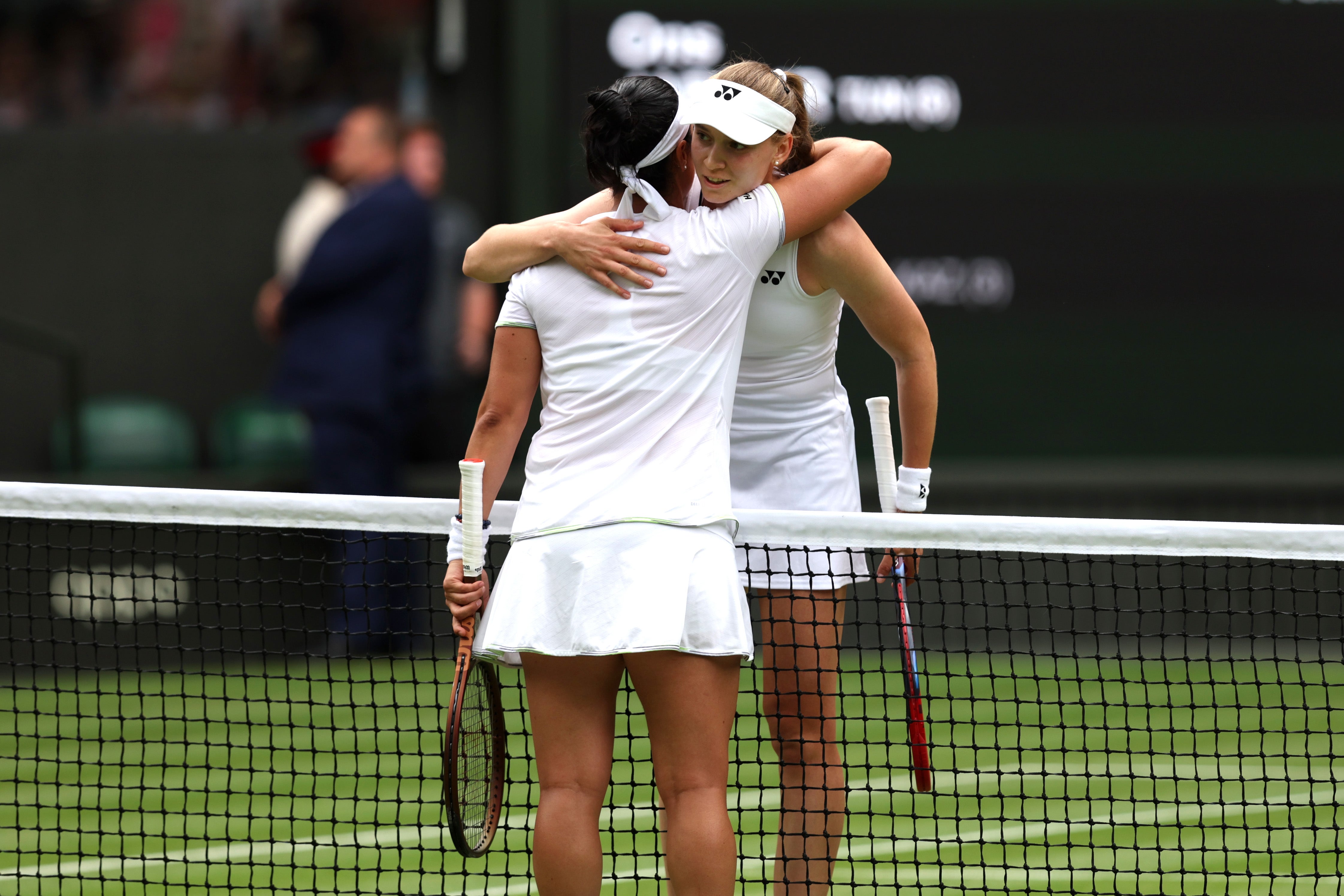 Elena Rybakina this time had no answer as Jabeur clinched a three-set win