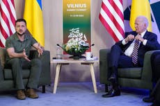 Biden and Zelenskyy praise each other despite divisions over Ukraine war