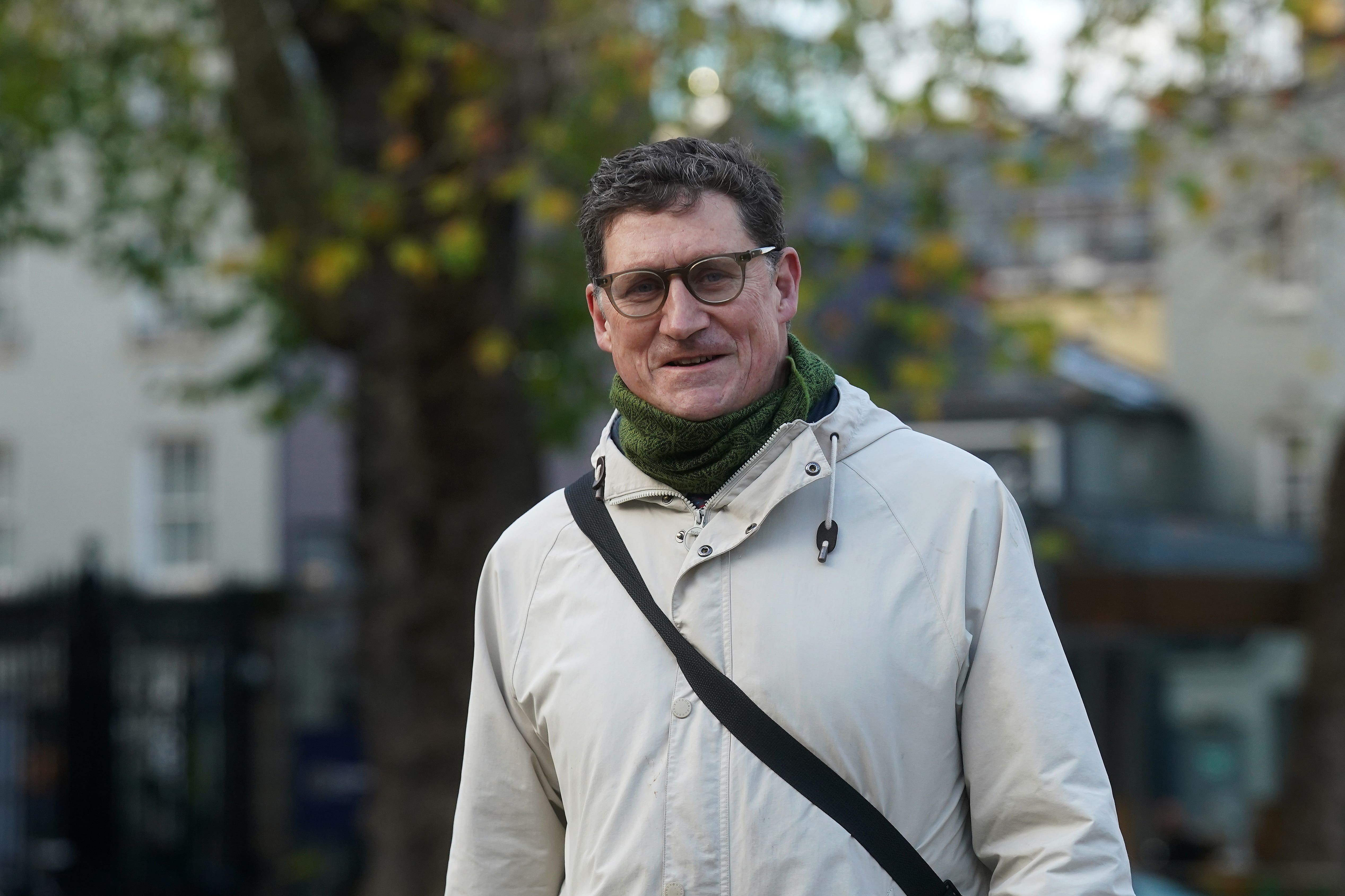 Green party leader Eamon Ryan at Leinster House (Brian Lawless/PA)