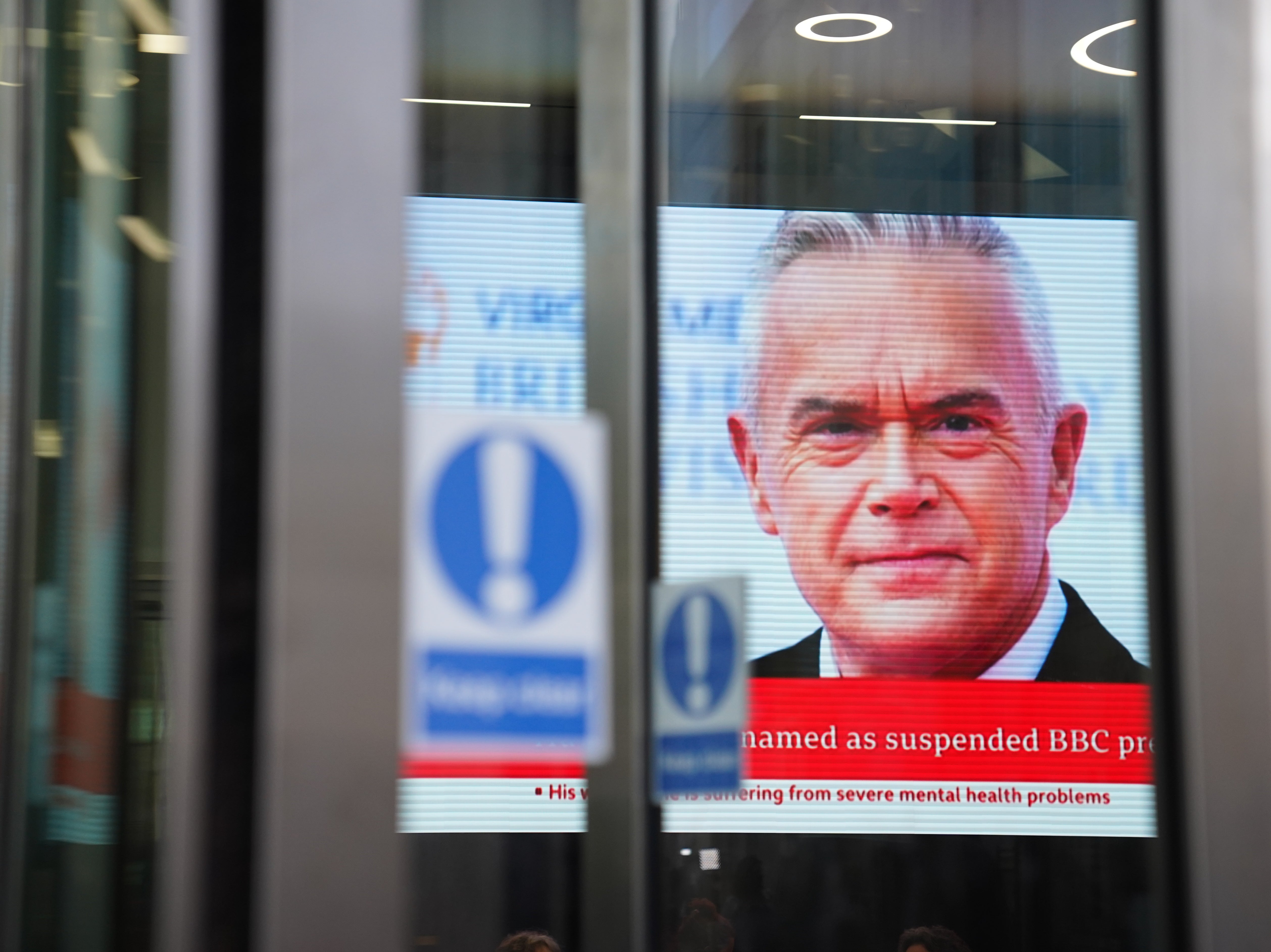 BBC Broadcasting House, as Mr Edwards revealed as presenter at centre of storm