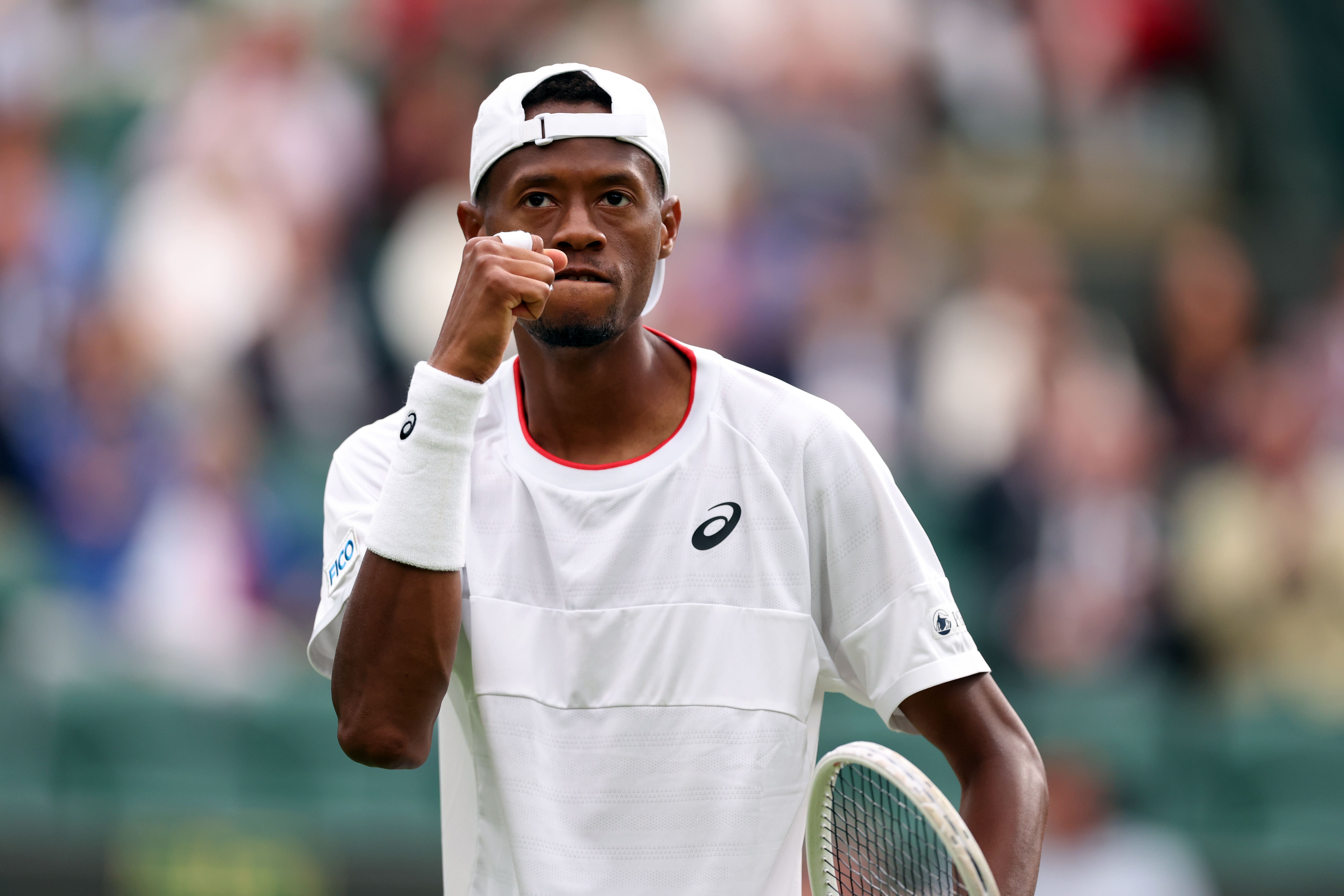 Chris Eubanks had won just two grand slam matches before arriving at Wimbledon (Steven Paston/PA)