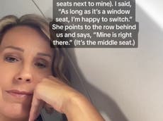 CEO praised for refusing to leave airline seat to let mother sit next to her children