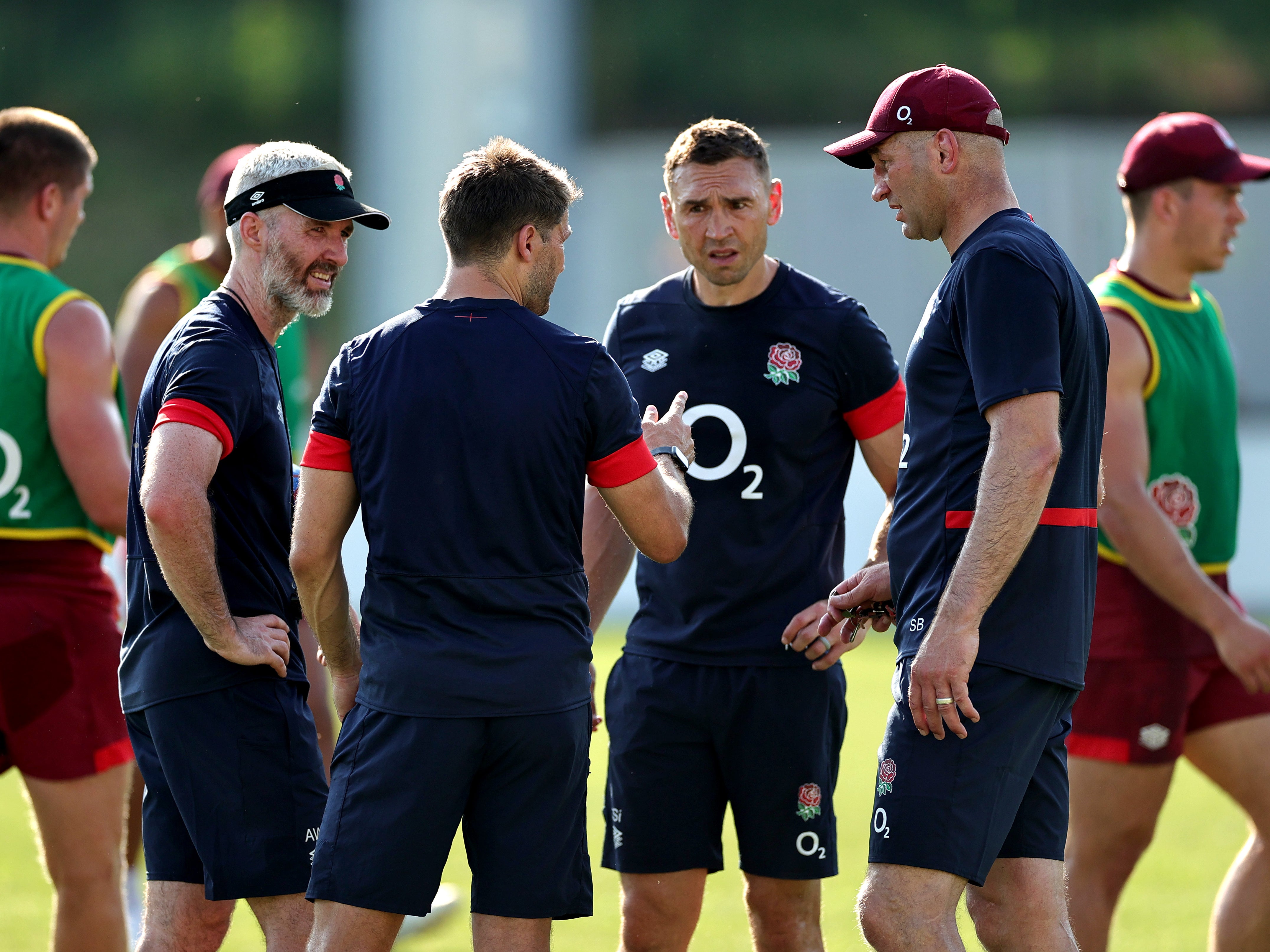 Kevin Sinfield is part of an England coaching staff that previously worked together at Leicester