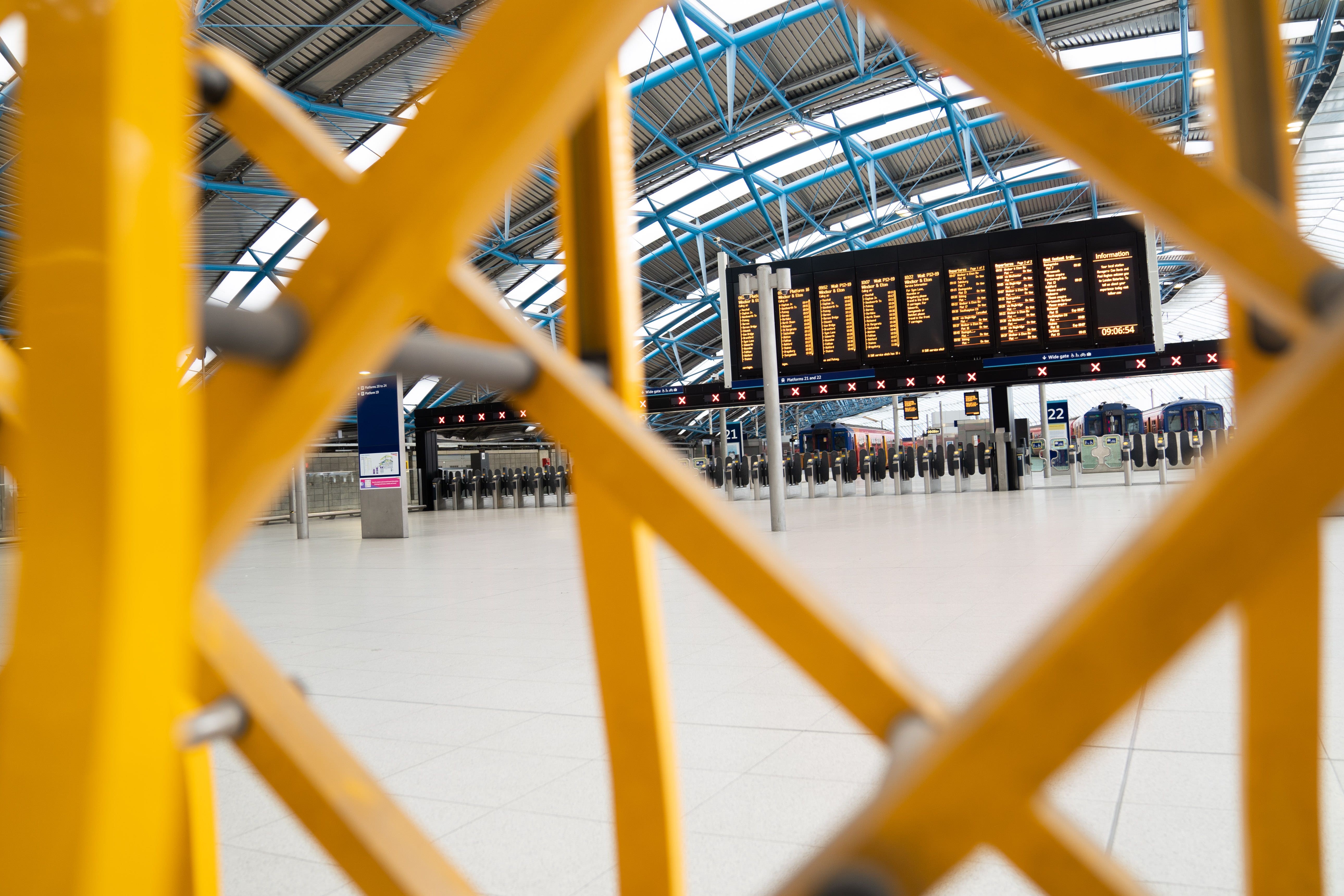 Railway revenue protection officers have voted to strike in a dispute over issues including claims of bullying (James Manning/PA)