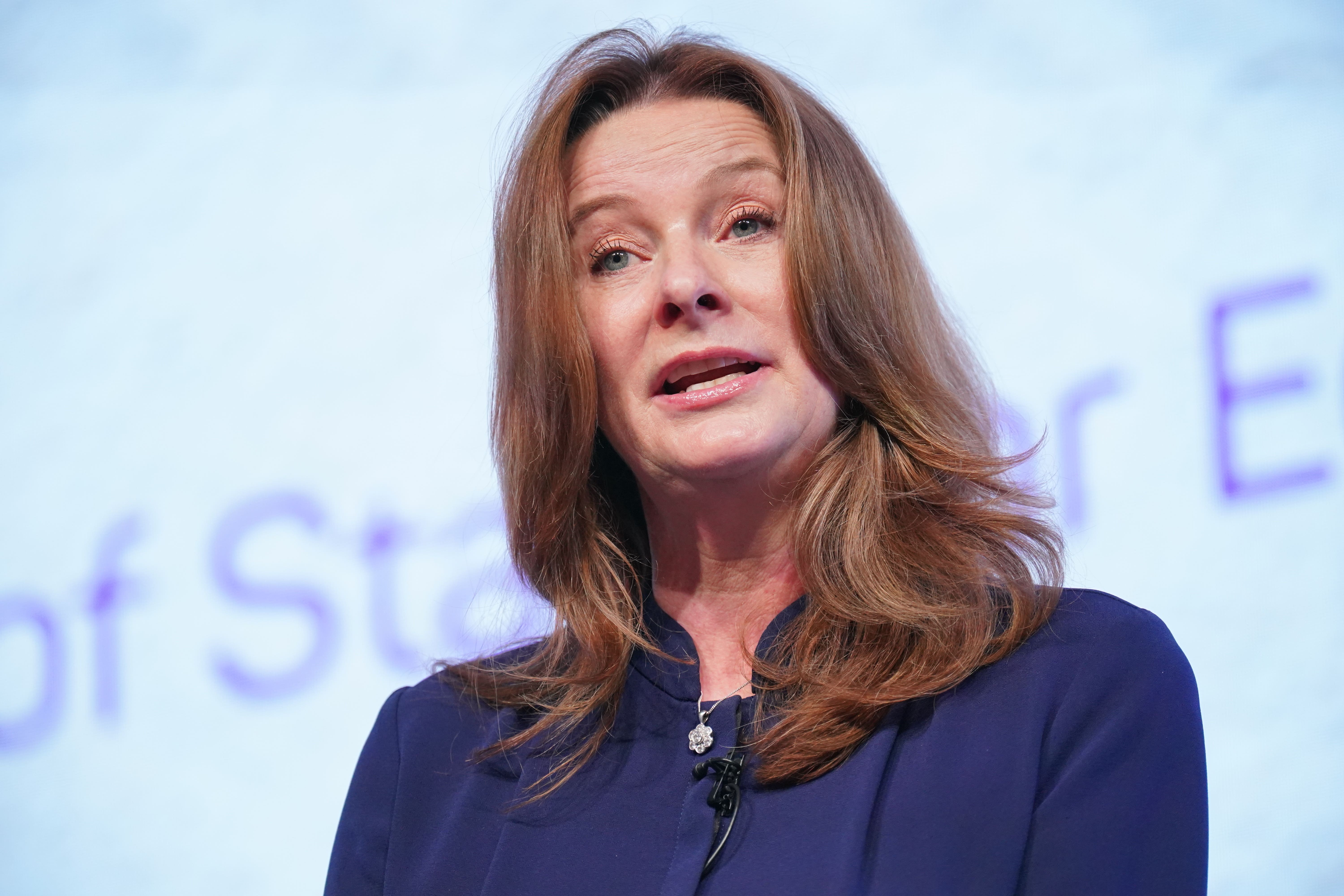 Gillian Keegan thanked teachers for their work (Jonathan Brady/PA)