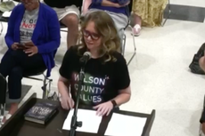 Mother recites ‘awful’ things classmates have said to gay daughter in poignant speech to school board