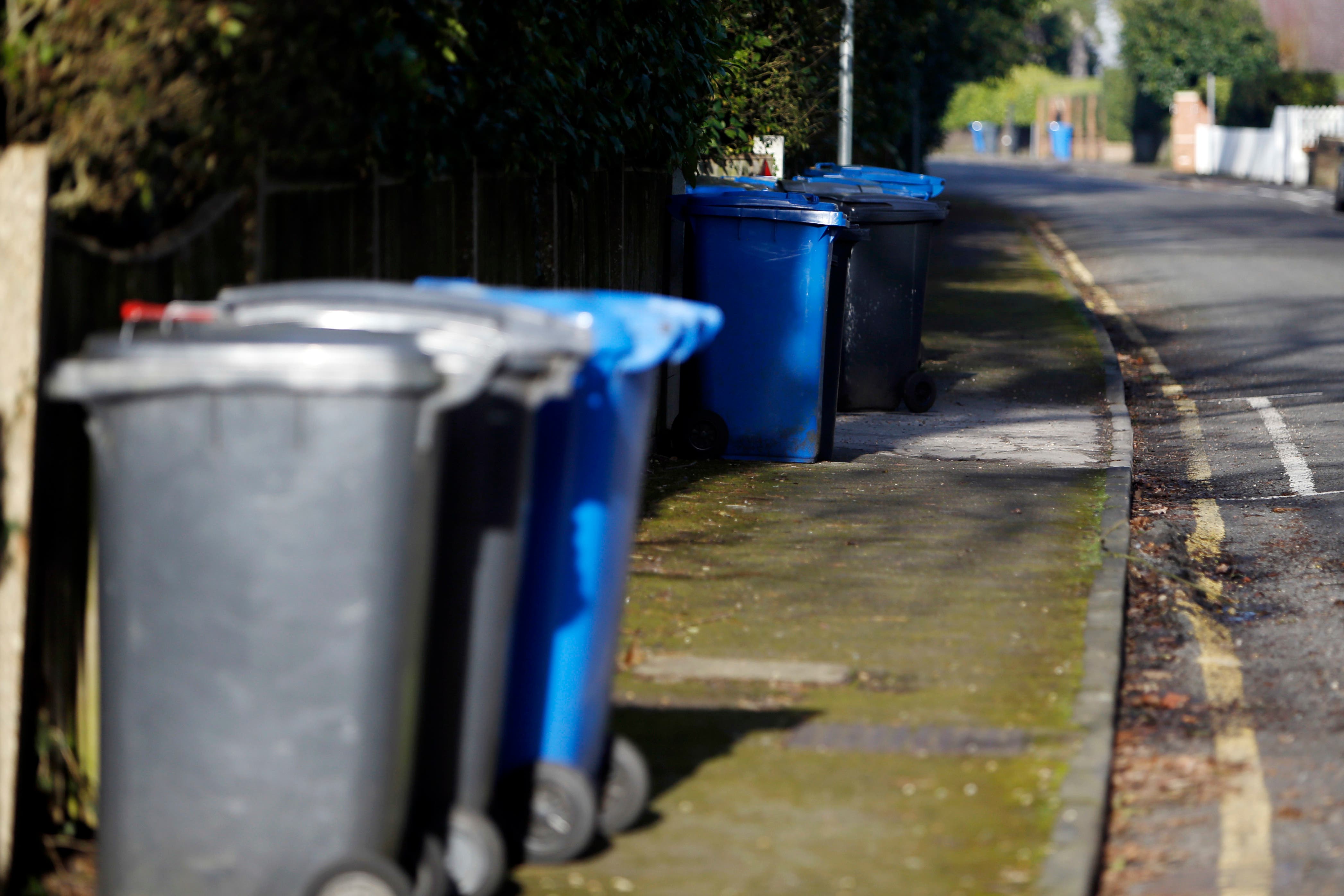 A dog was tasered by police in Coventry and placed inside a wheelie bin (PA)