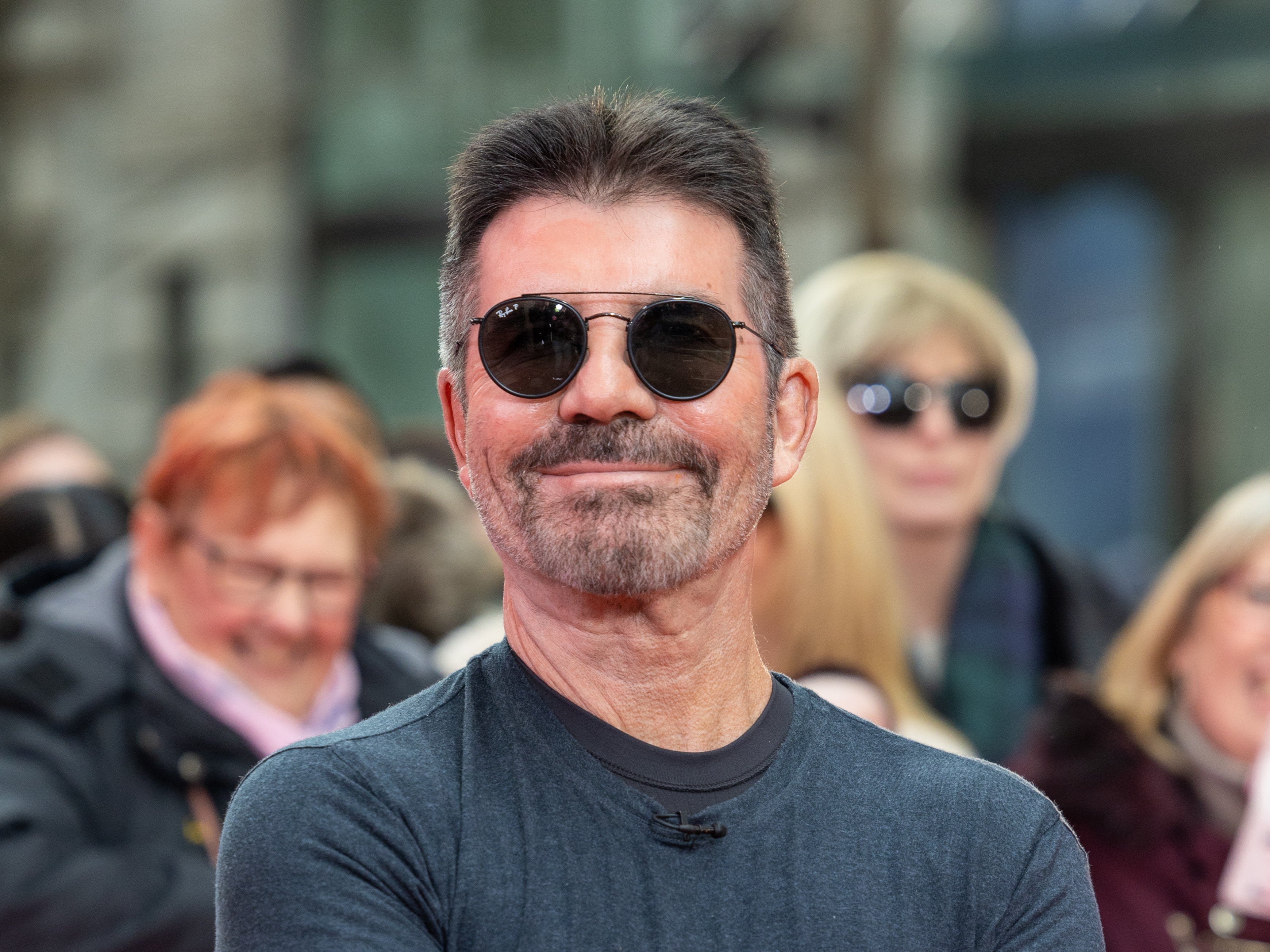 Cowell pictured ahead of appearing on Britain’s Got Talent in January 2023