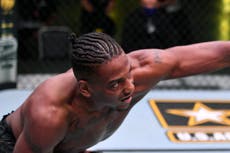 UFC champion Jamahal Hill vacates title after suffering ankle injury