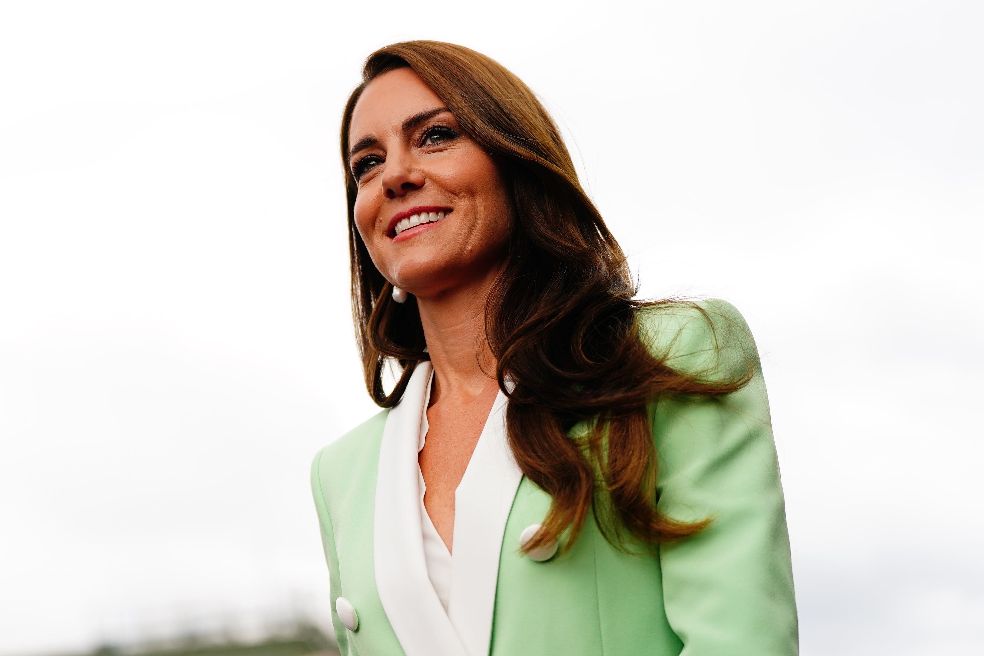 The Princess of Wales at the Wimbledon Championships on day two of the tournament (Victoria Jones/PA)