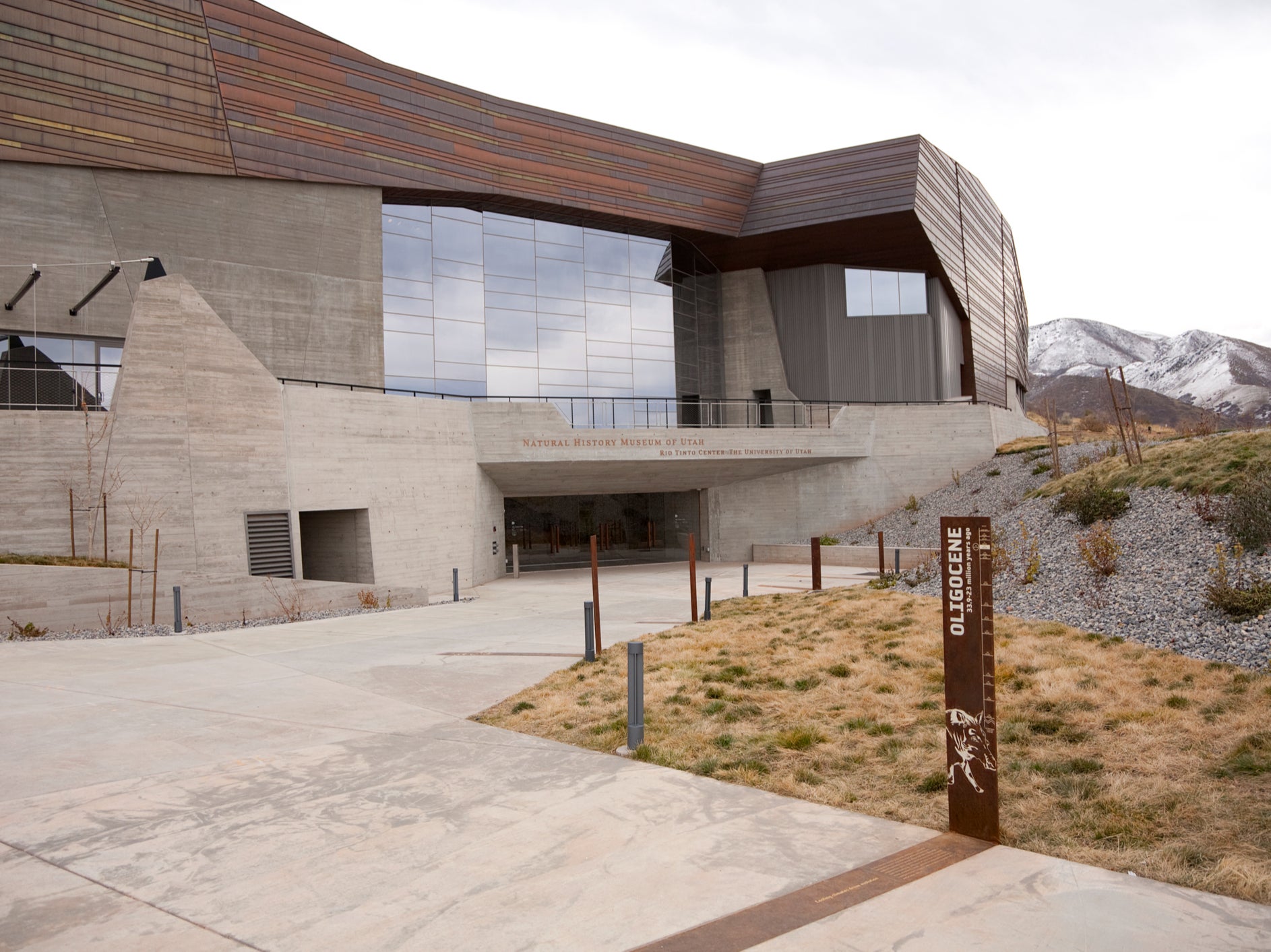 The new Natural History Museum building opened in 2011