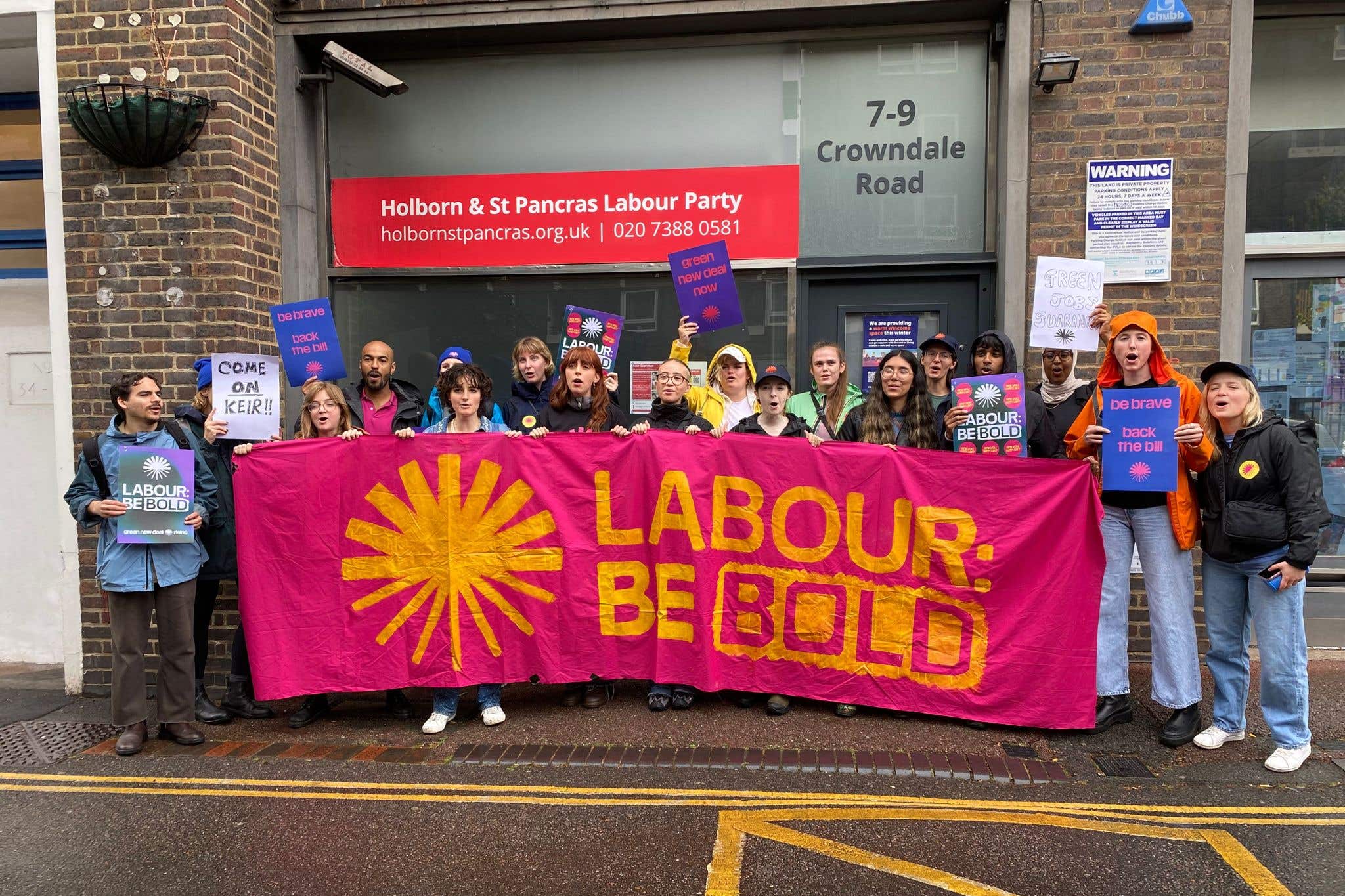 Climate protesters have vowed to stage weekly protests outside Labour offices unless he commits to new green policies as they renewed accusations that Labour has “U-turned” on environmental pledges (Green New Deal Rising/PA)