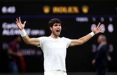 Wimbledon 2023 LIVE: Carlos Alcaraz sets up Novak Djokovic final after Daniil Medvedev win