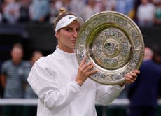 Wimbledon 2023 LIVE: Marketa Vondrousova wins women’s title with stunning victory over Ons Jabeur