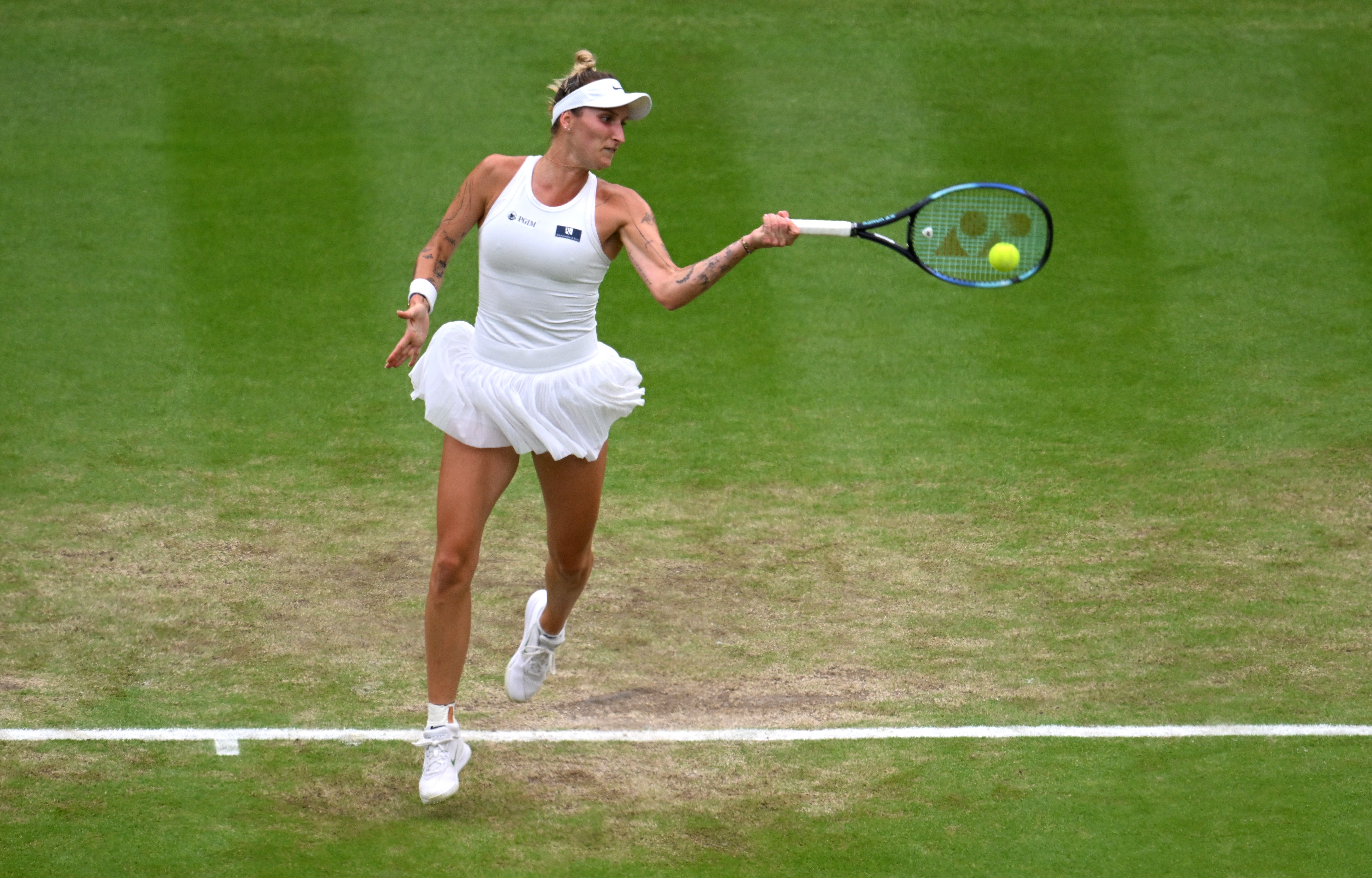 Marketa Vondrousova kept her cool in the Wimbledon final