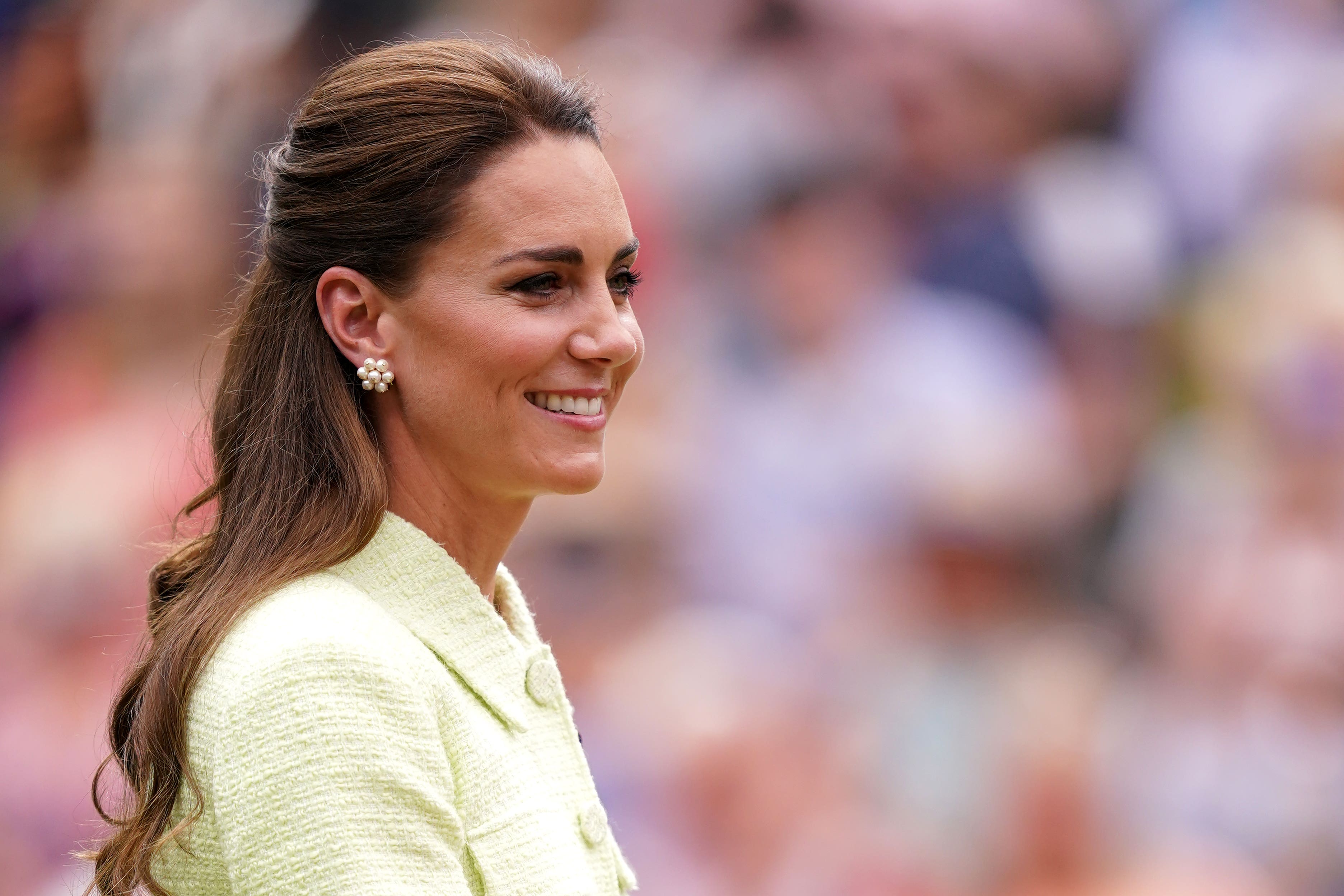 The Prince and Princess of Wales will be in the royal box to watch Novak Djokovic try to win a record-equalling eighth Wimbledon title on Sunday (PA)