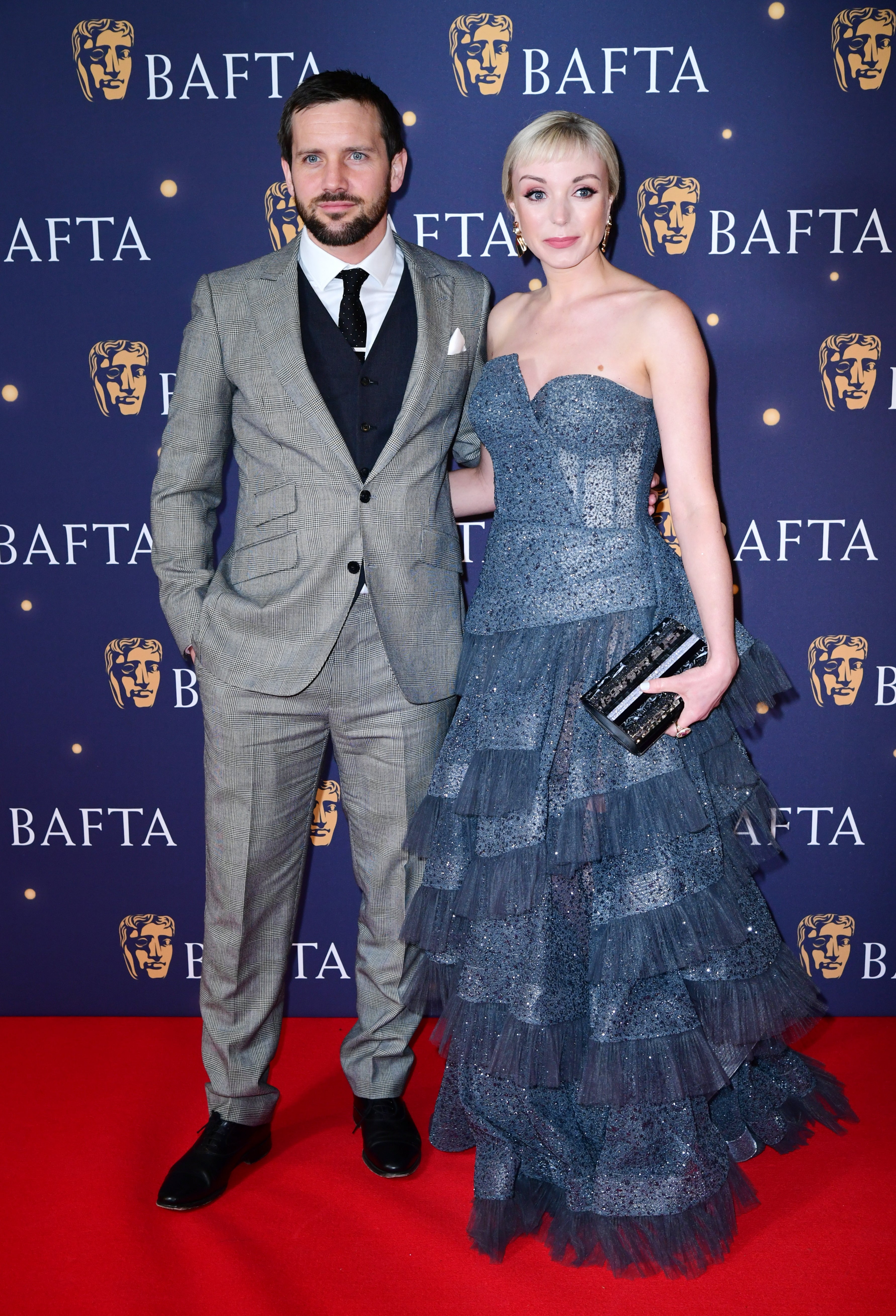 Jack Ashton and Helen George pictured in 2019