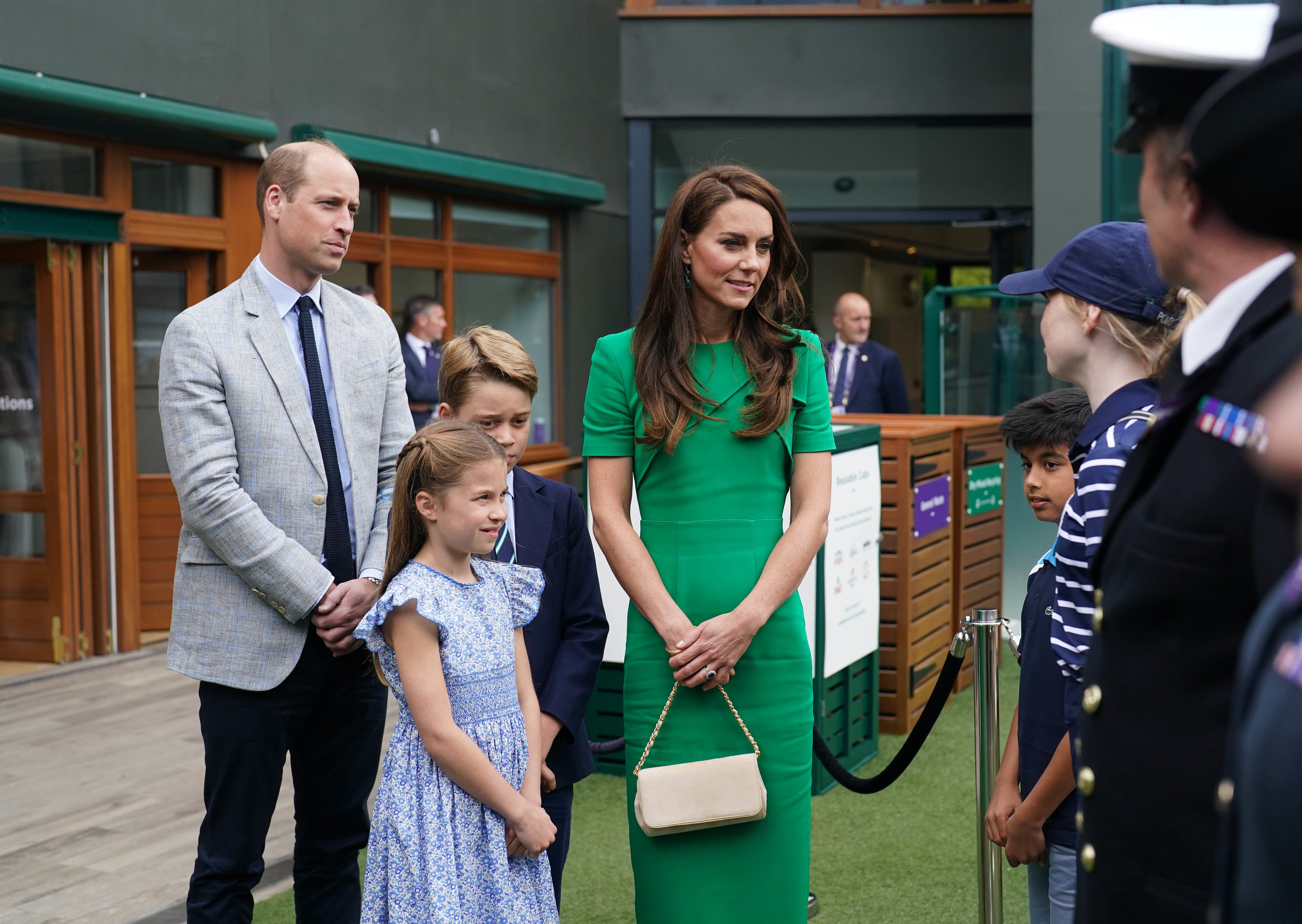 Prince and Princess of Wales with Prince George and Princess Charlotte