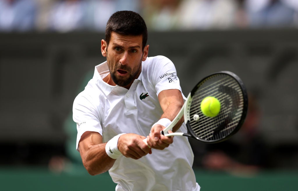 Wimbledon 2023 LIVE: Novak Djokovic leads Carlos Alcaraz in men’s final after dominant first set