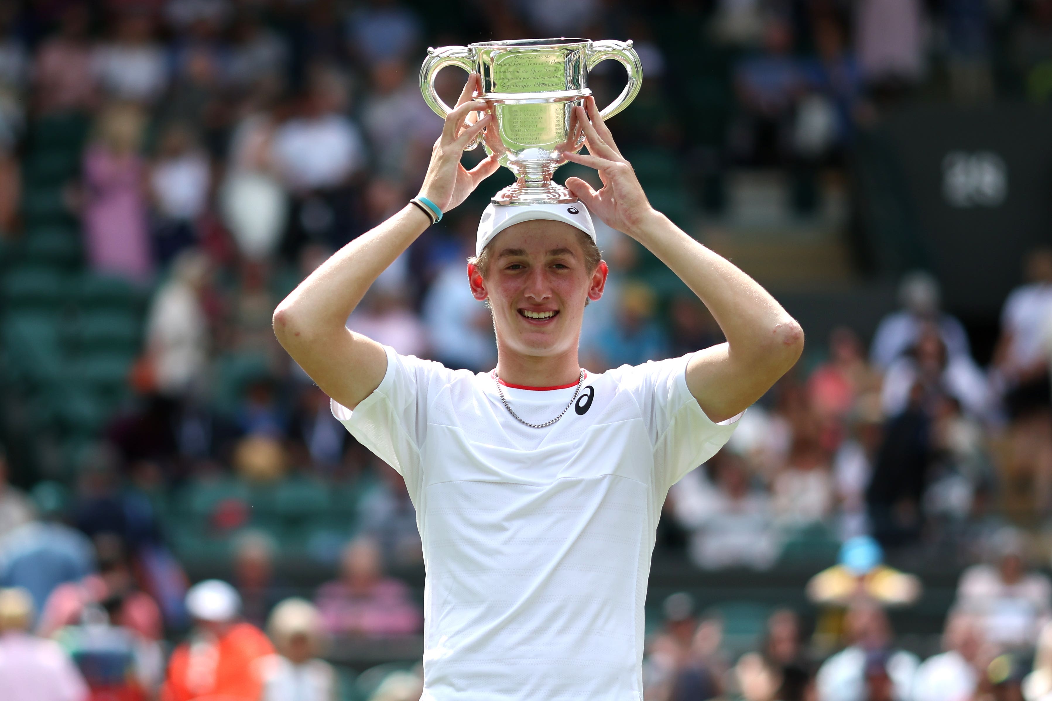 Henry Searle is looking forward to transitioning to the men’s game (Steven Paston/PA)