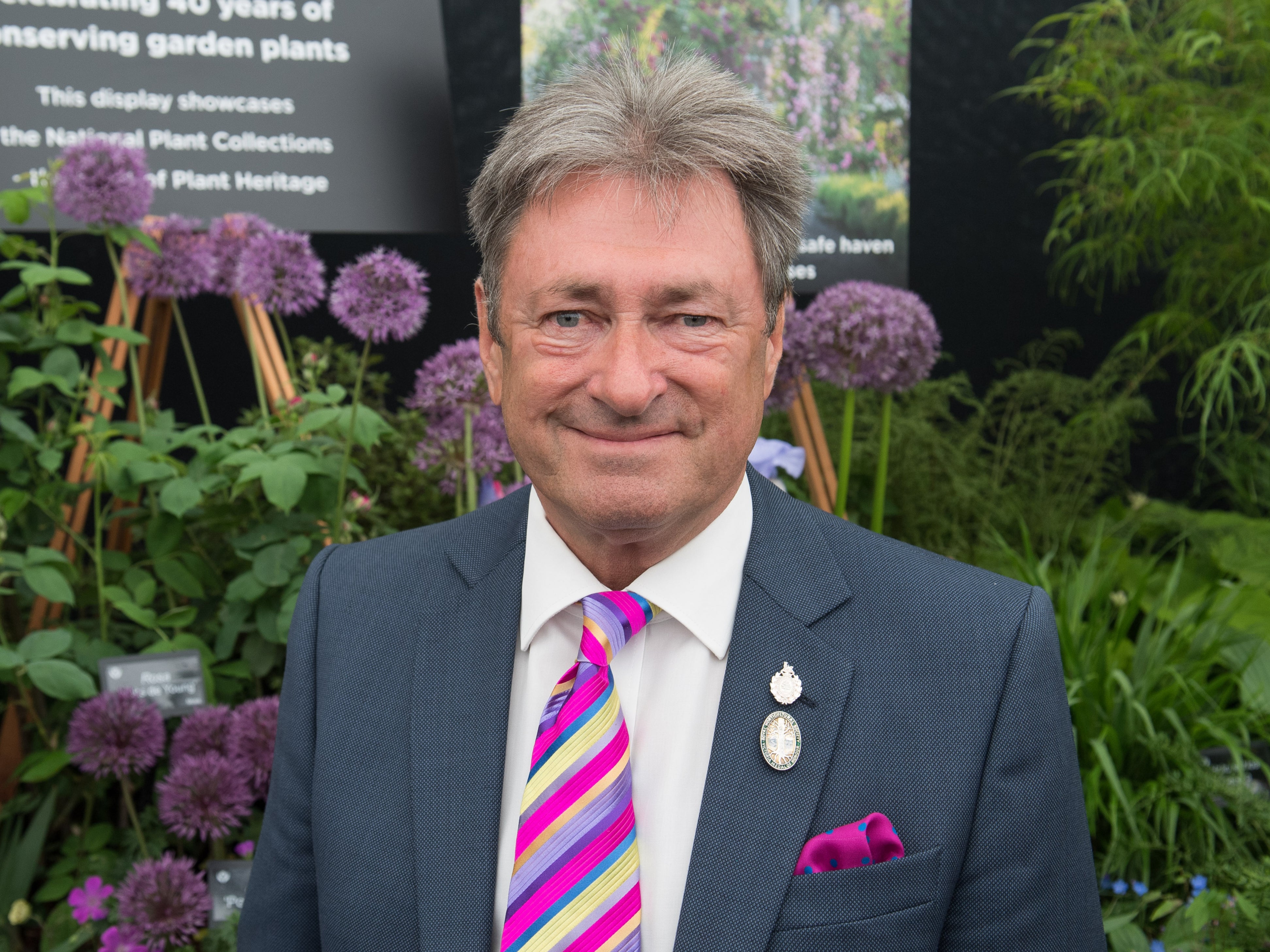 Alan Titchmarsh attends the Chelsea Flower Show 2018 on May 21, 2018