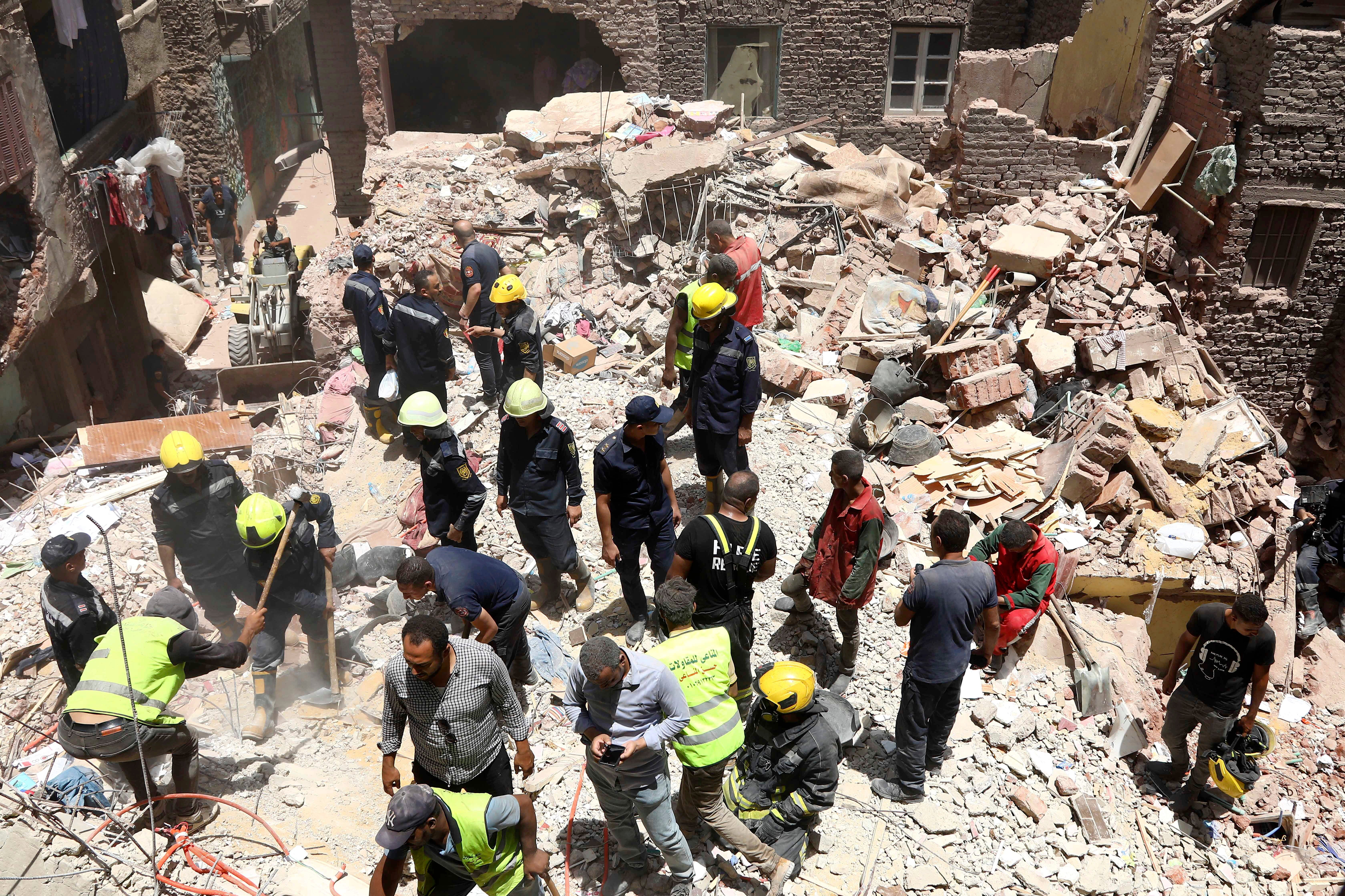 Egypt Building Collapse