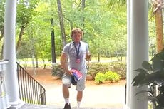 ‘Stoned’ DeSantis canvasser’s lewd rant caught on doorbell camera as 2024 campaign rushes to cut costs