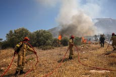 Europe heatwave live: UK travellers warned as Italy and Spain fight to control wildfires