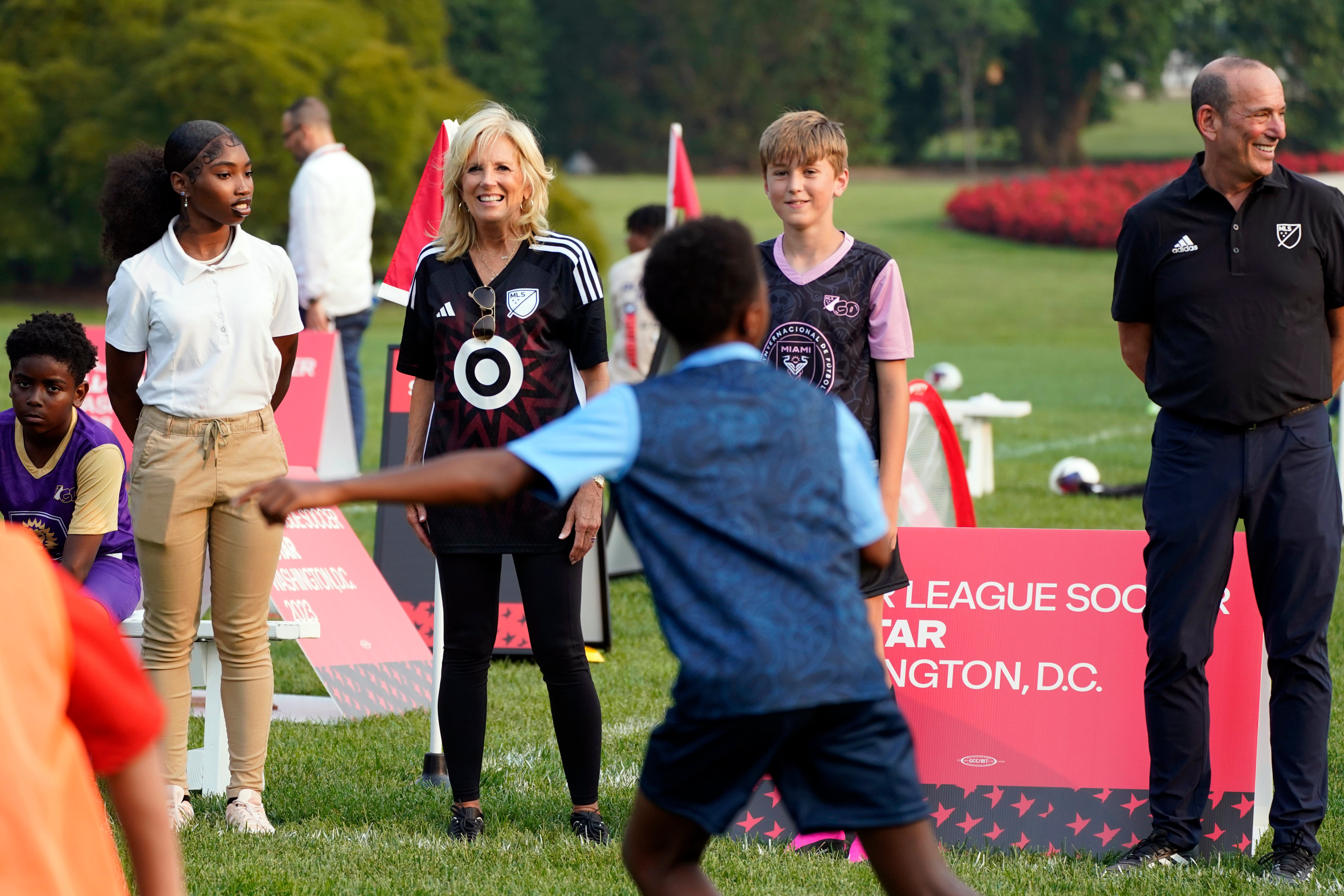 Jill Biden Soccer