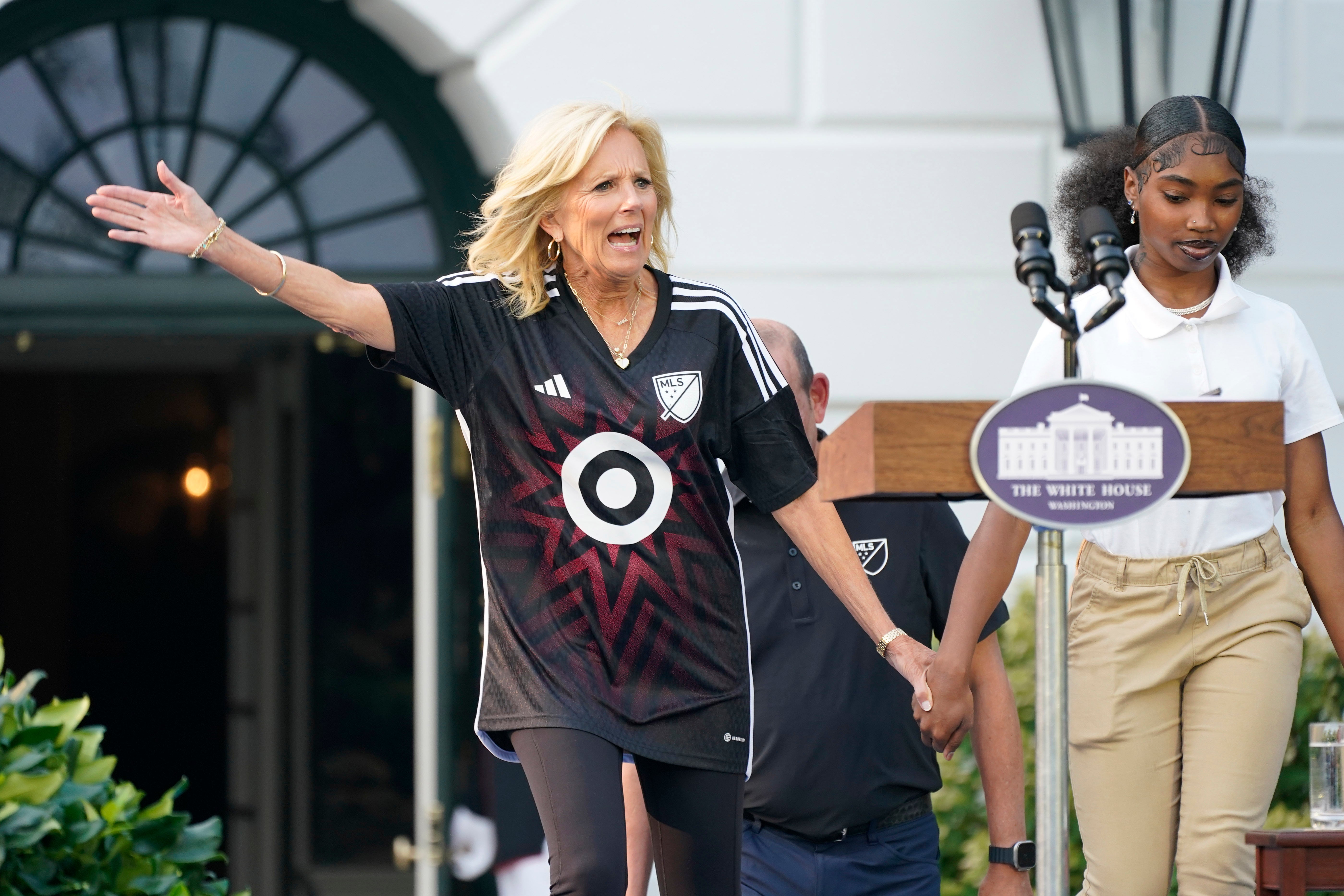 Jill Biden Soccer