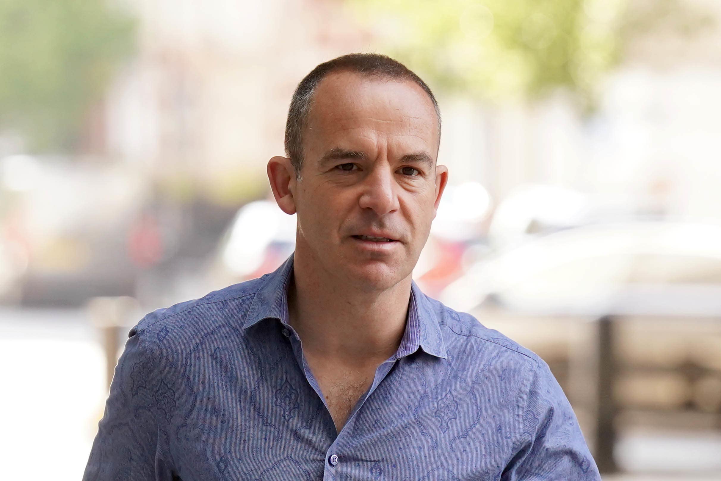 Martin Lewis from Money Saving Expert, arrives at BBC Broadcasting House in London, to appear on the BBC One current affairs programme, (Jonathan Brady/PA)