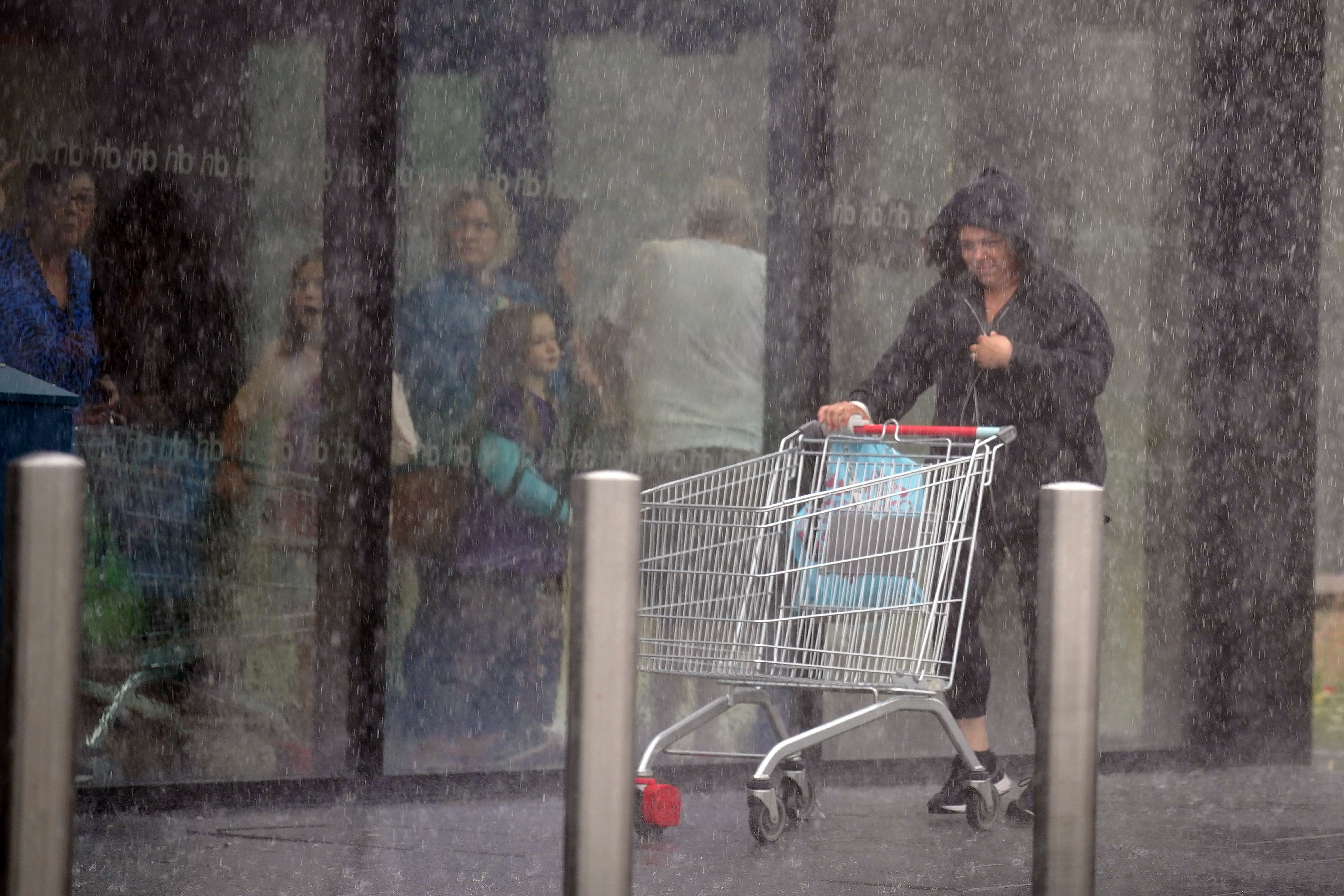 The position of the jet stream has so far spared the UK any repeat of last summer’s record-breaking heat (Peter Byrne/PA)