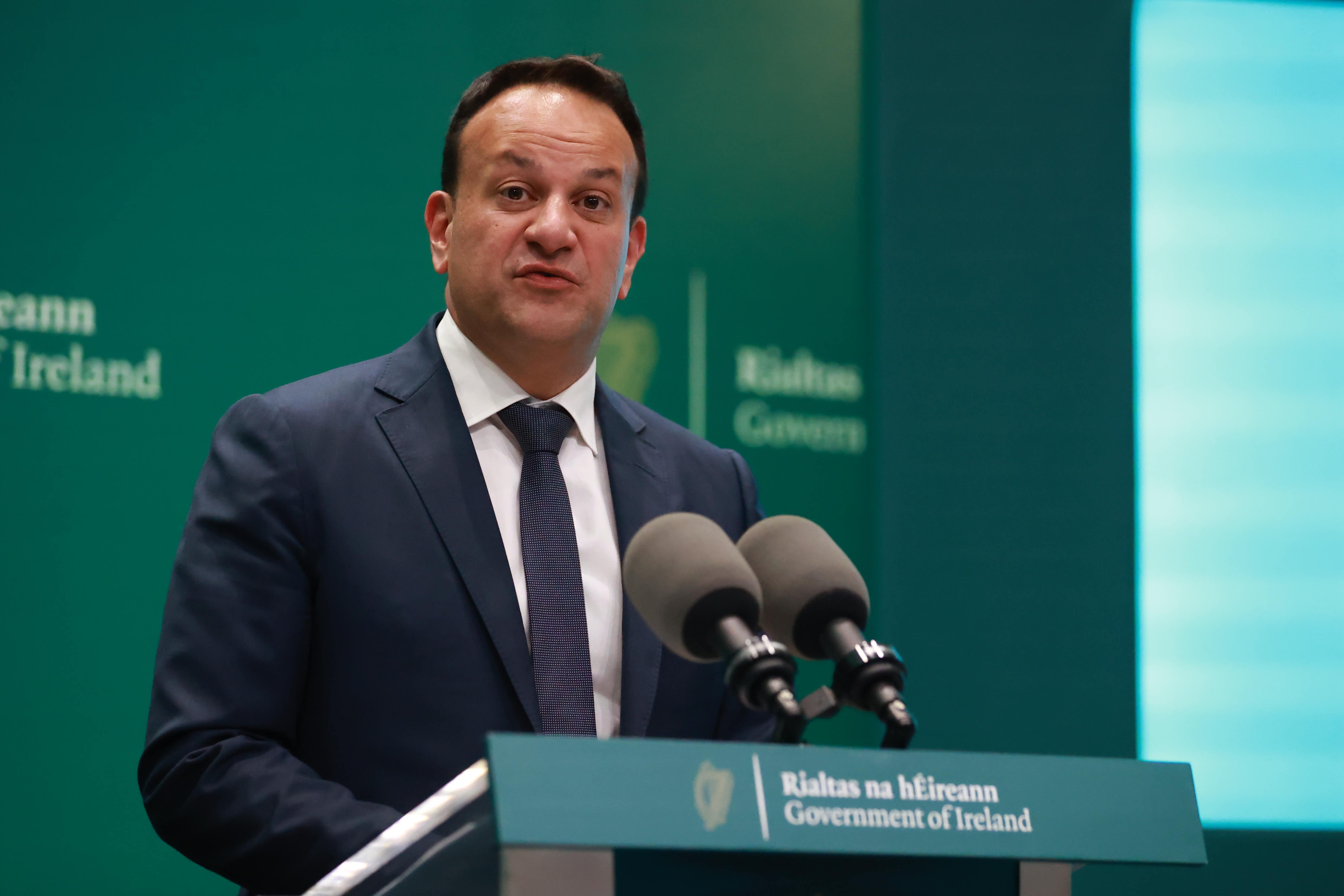 Leo Varadkar is in Brussels for an EU summit (PA)