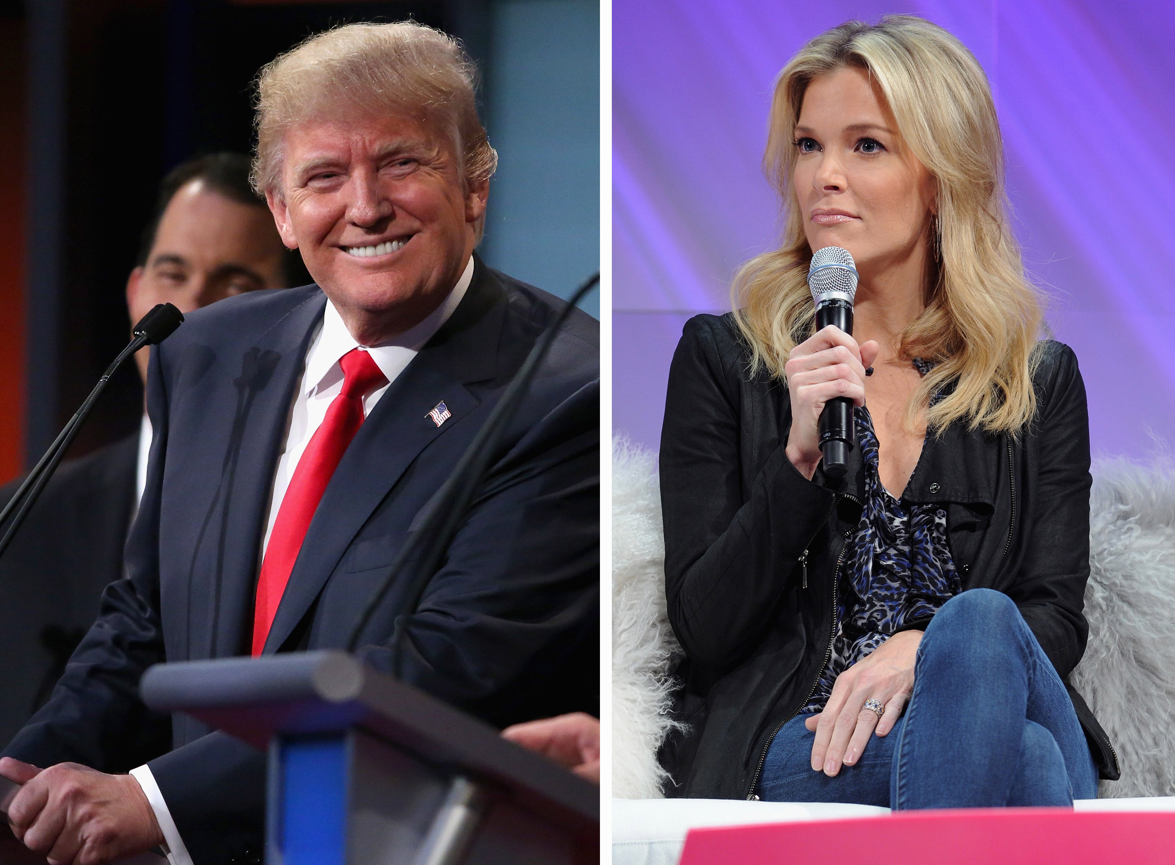 Donald Trump and Megyn Kelly