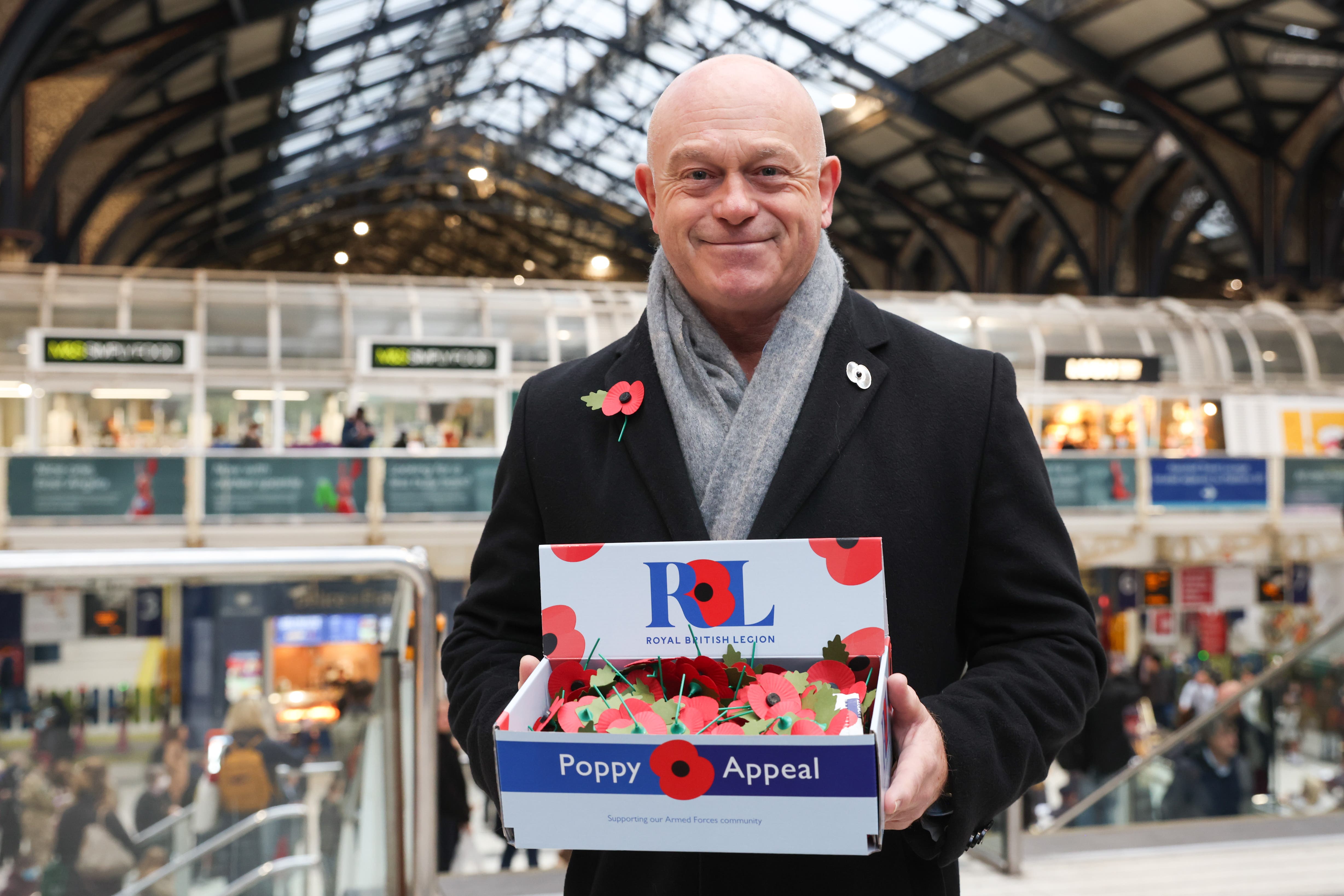 Ross Kemp on London Poppy Day 2021 (Matt Alexander/Royal British Legion)