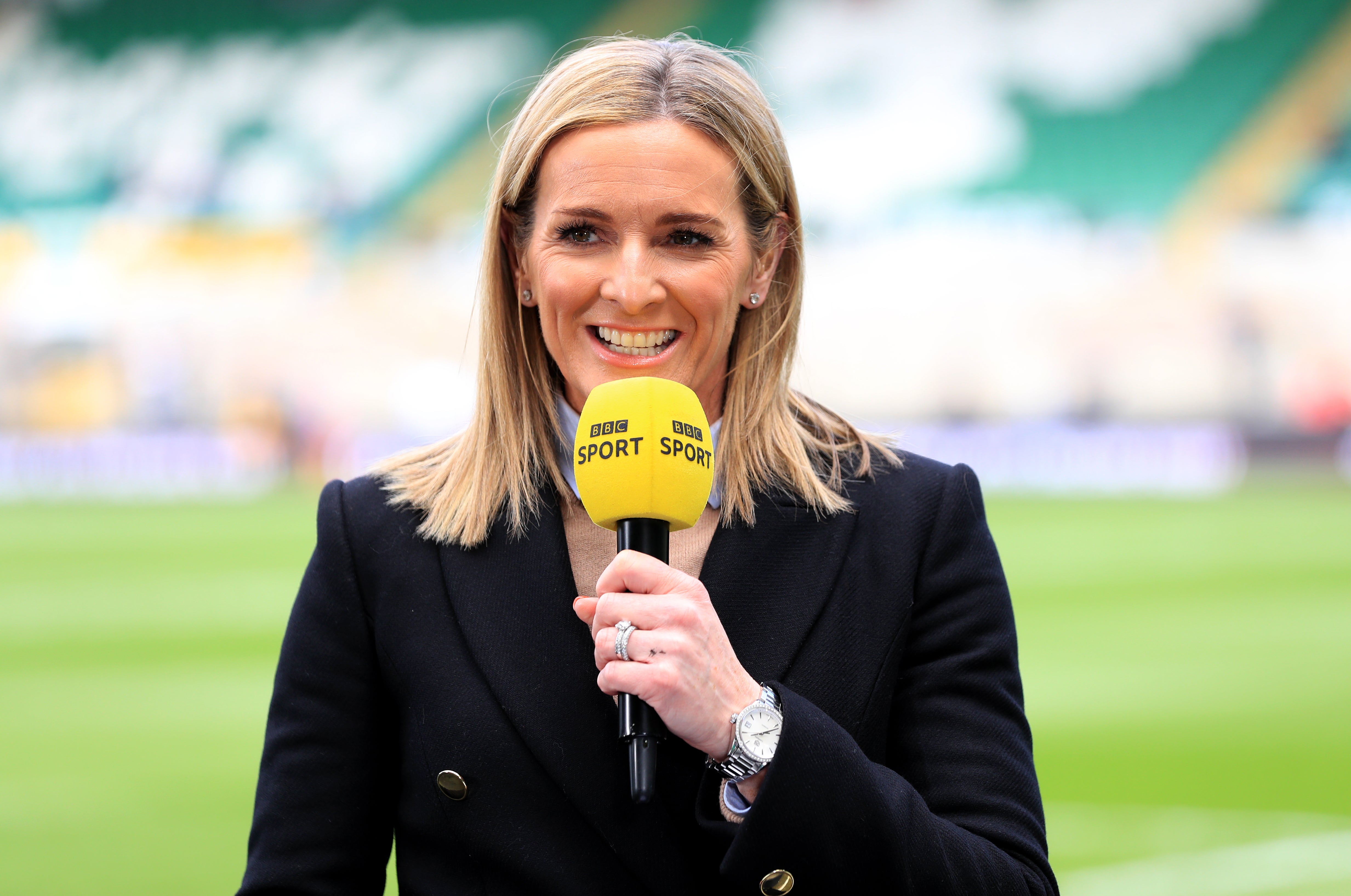 BBC Sport presenter Gabby Logan