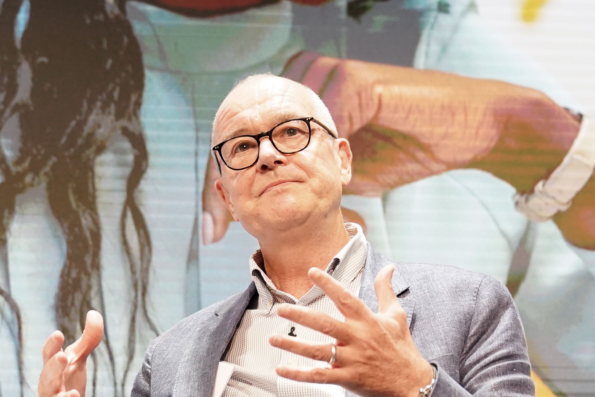 Sir Patrick Vallance speaks during the Tony Blair Institute for Global Change’s Future of Britain Conference in central London (Stefan Rousseau/PA)