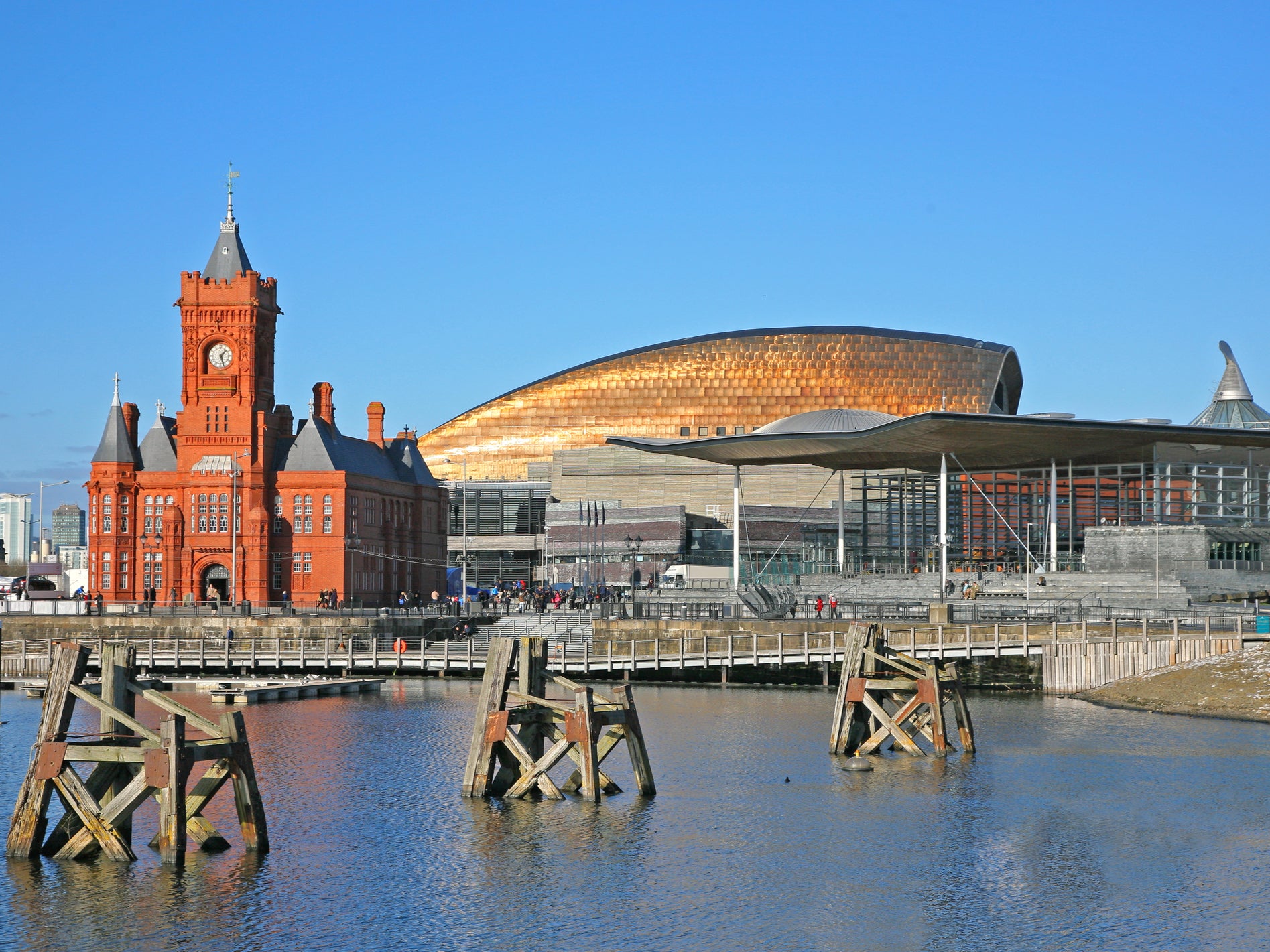 Cardiff Bay has changed remarkably over recent decades