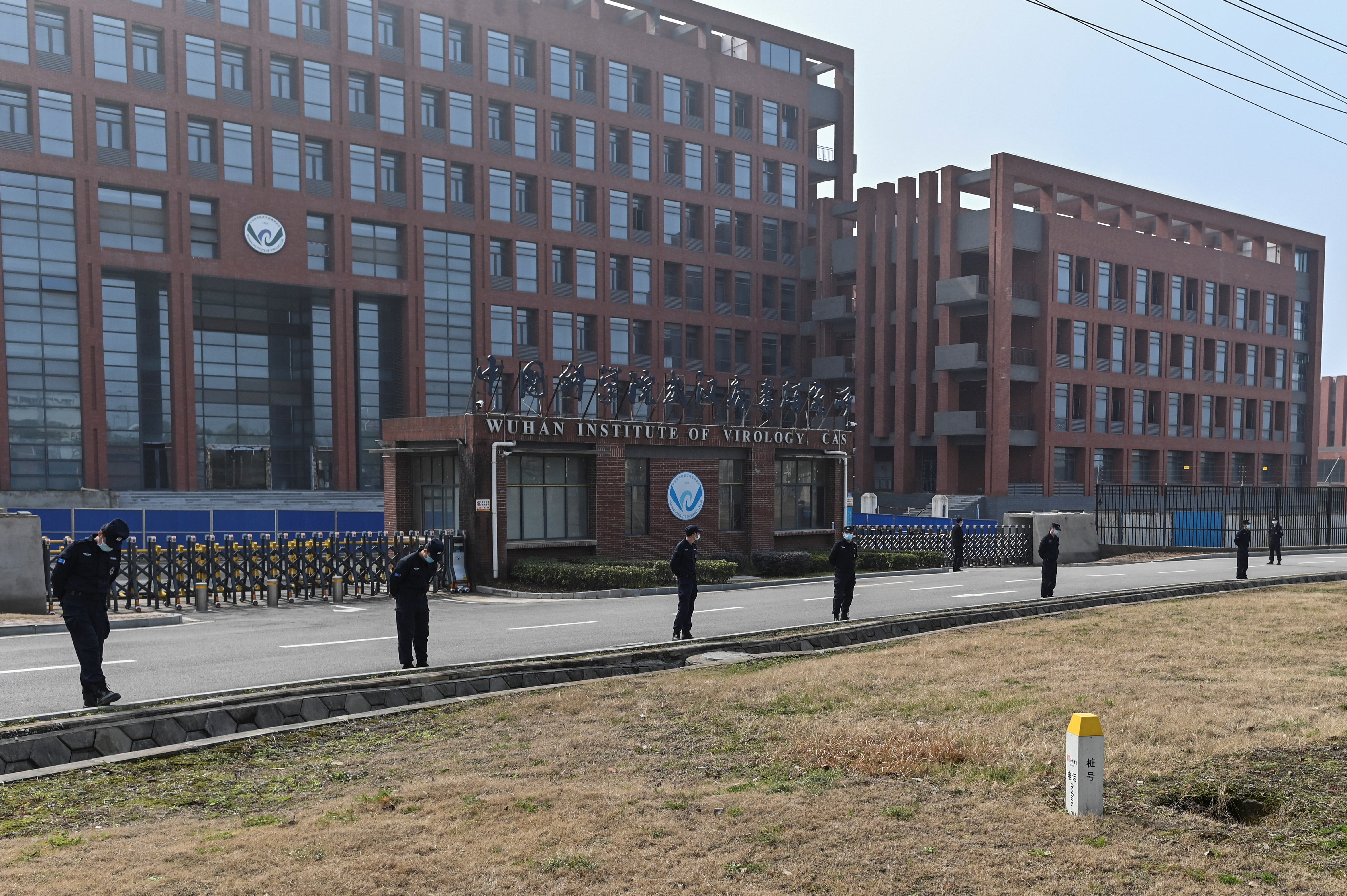 This general view shows the Wuhan Institute of Virology in Wuhan, in China's central Hubei province