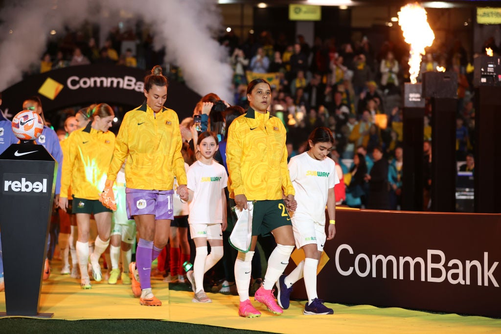 Sam Kerr will lead Australia into a historic World Cup