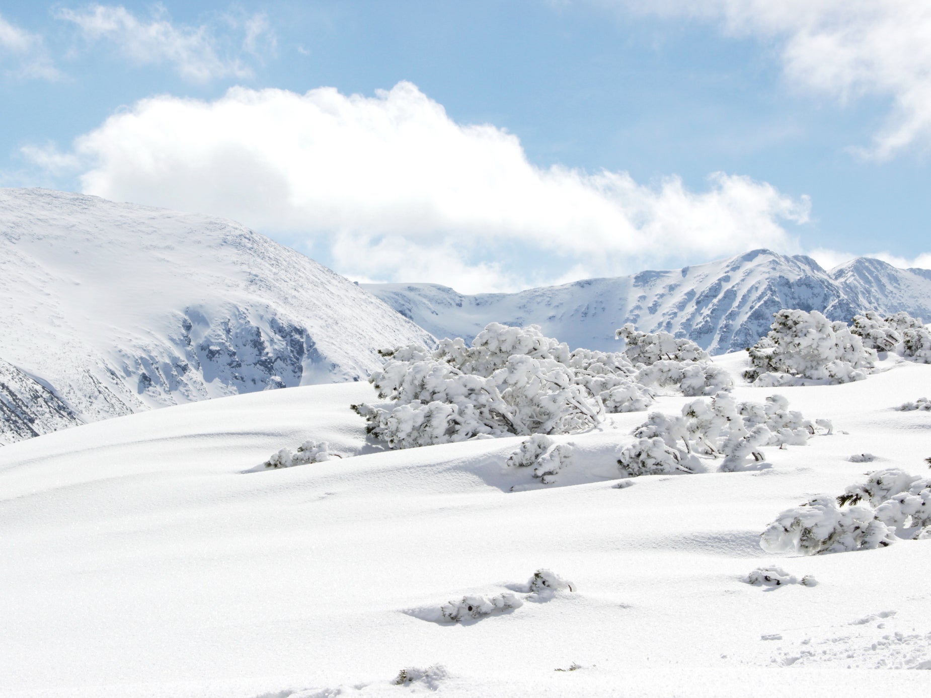 The ski resort of Borovets is 1,390m above sea level