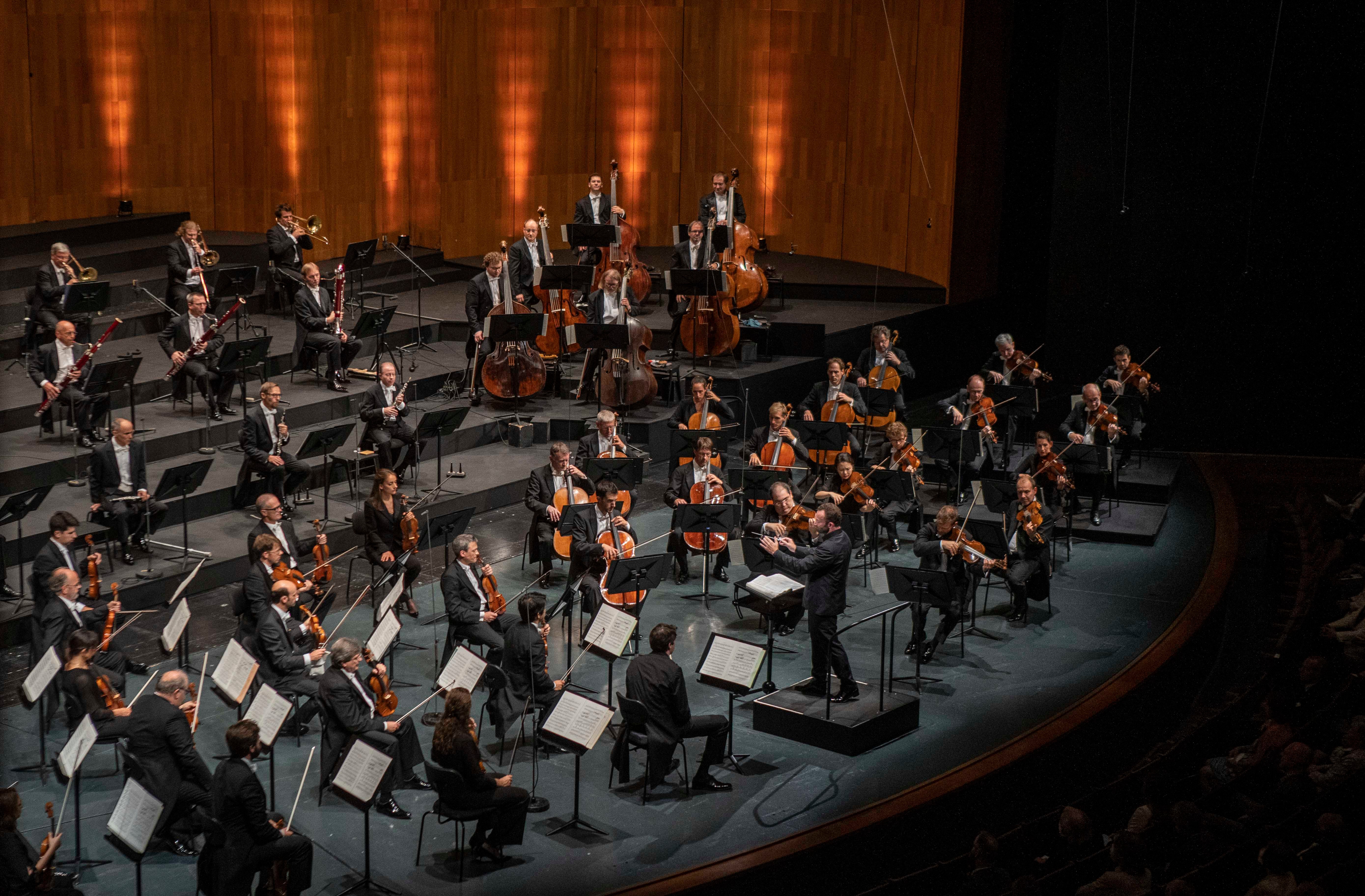 Berliner Philharmoniker with conductor Kirill Petrenko at Great Festival House in 2020