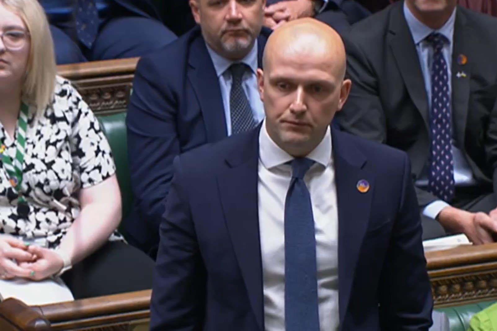 SNP Westminster leader Stephen Flynn speaks during Prime Minister’s Questions in the House of Commons (House of Commons/UK Parliament)