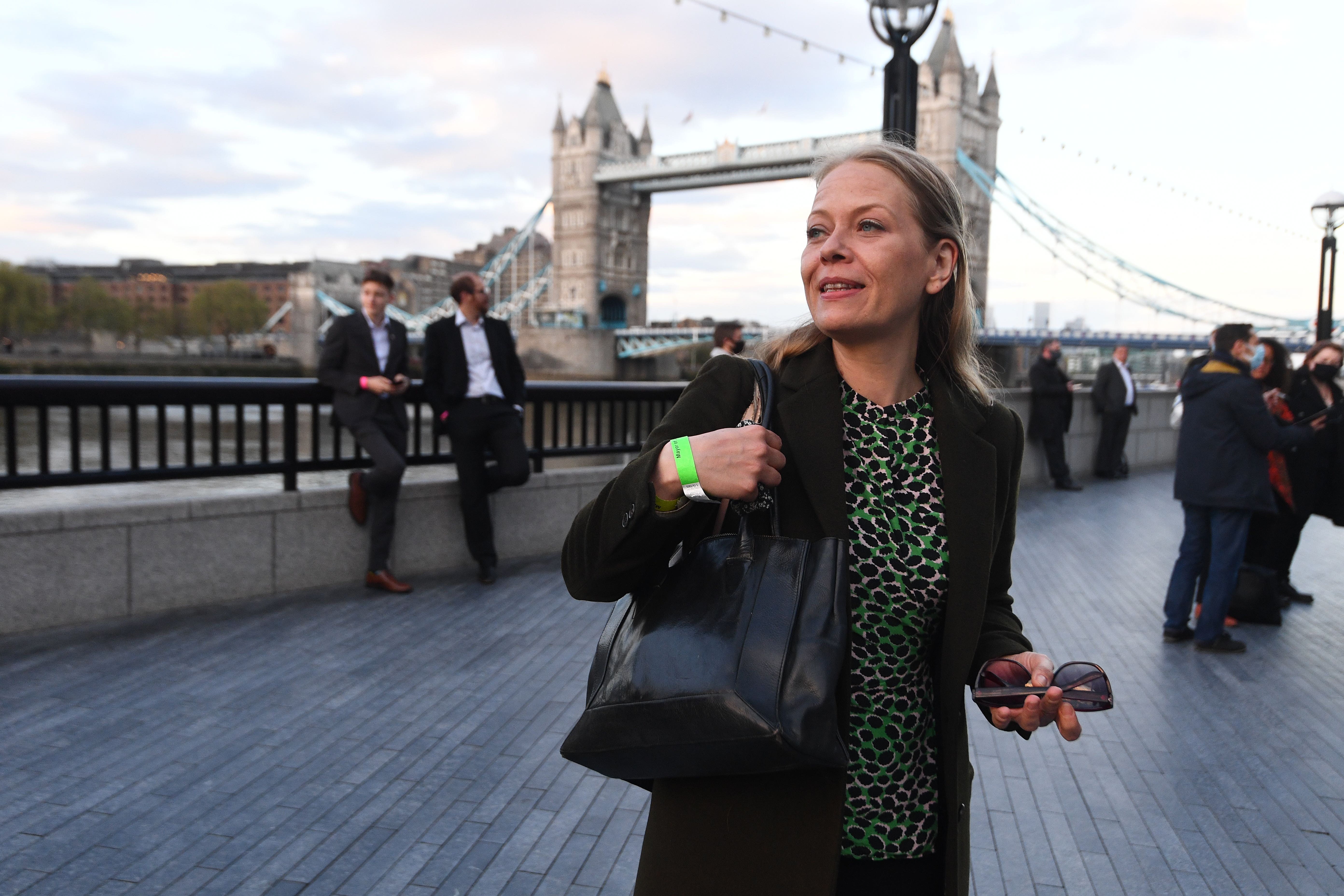 Green Party’s Sian Berry (Victoria Jones/PA)