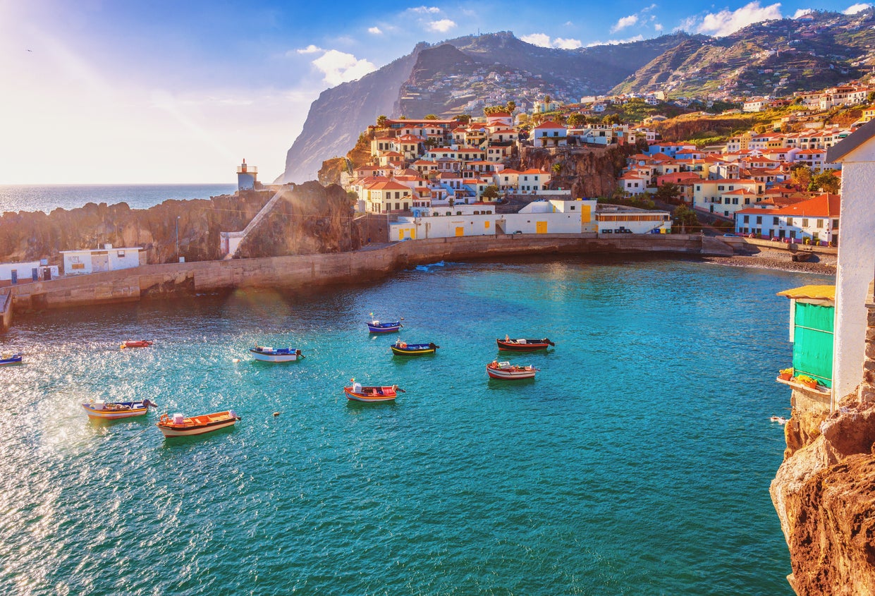 Madeira has several great destinations; the village of Camara de Lobos is pictured here