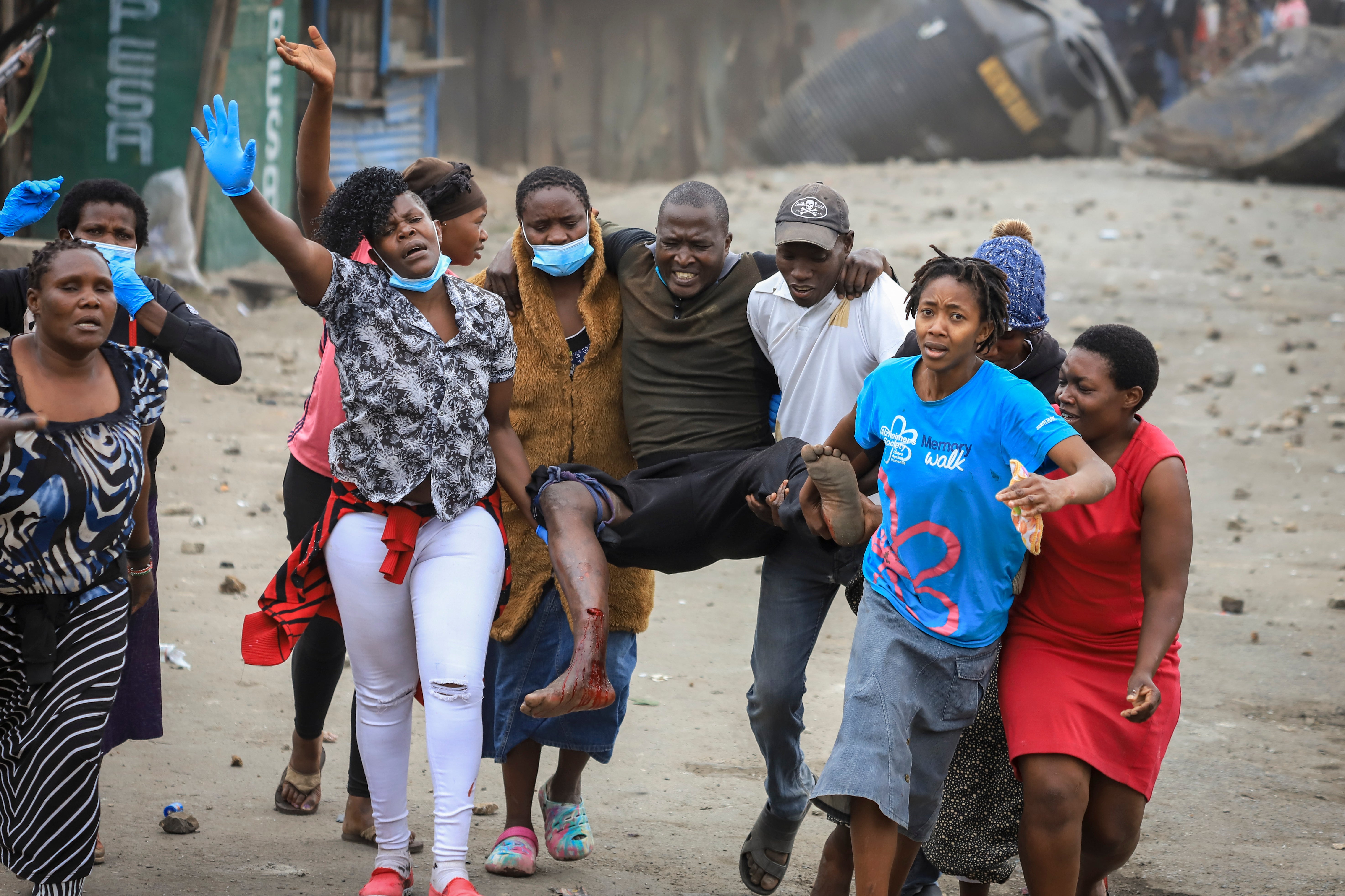 CORRECTION Kenya Protests